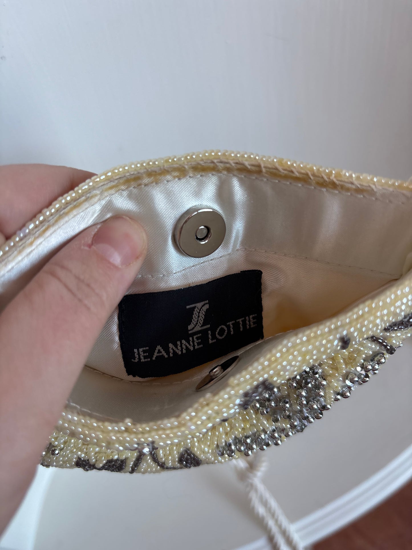 Jeanne Lottie beaded purse