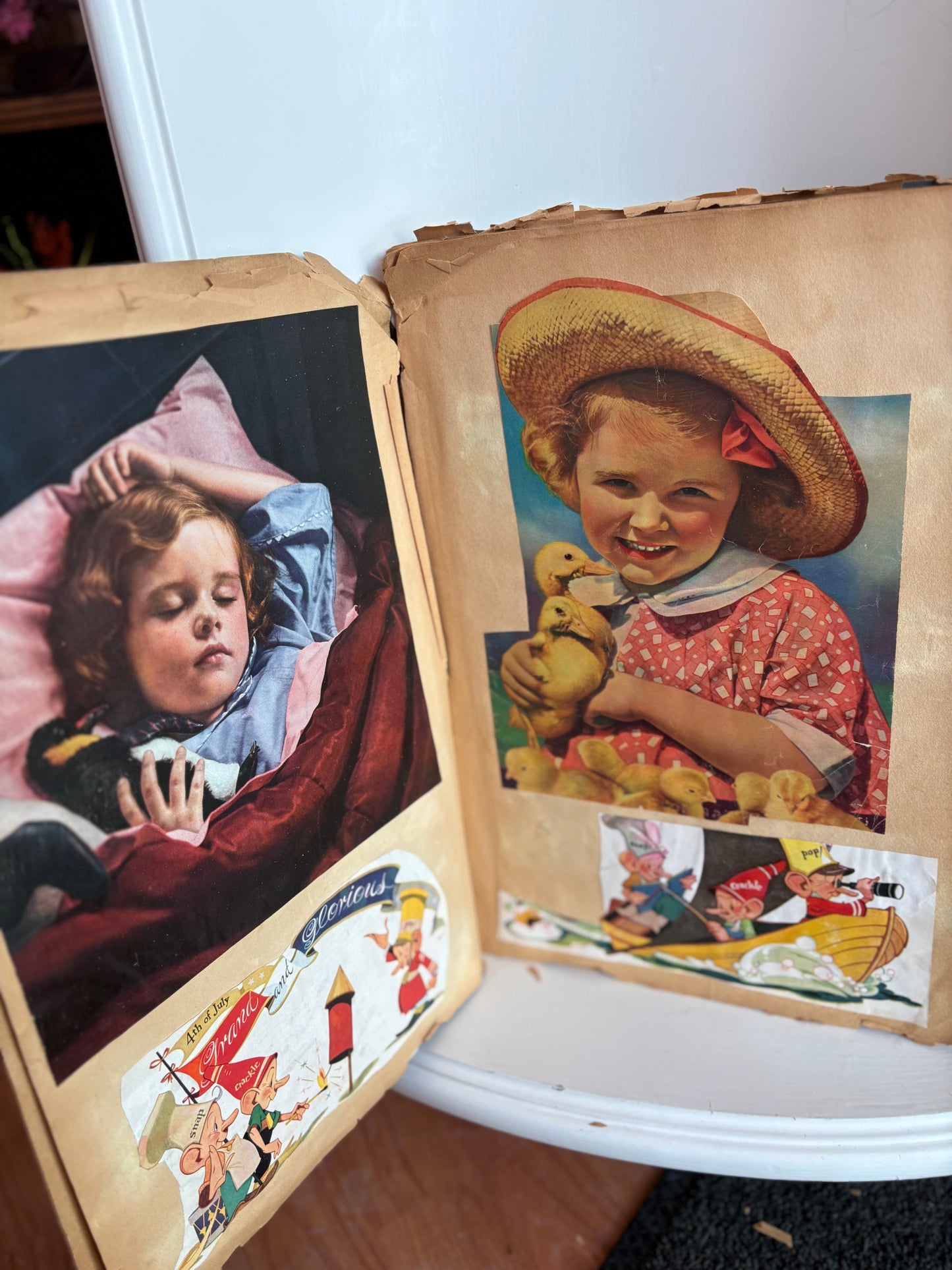 1942-43 Vintage Scrapbook