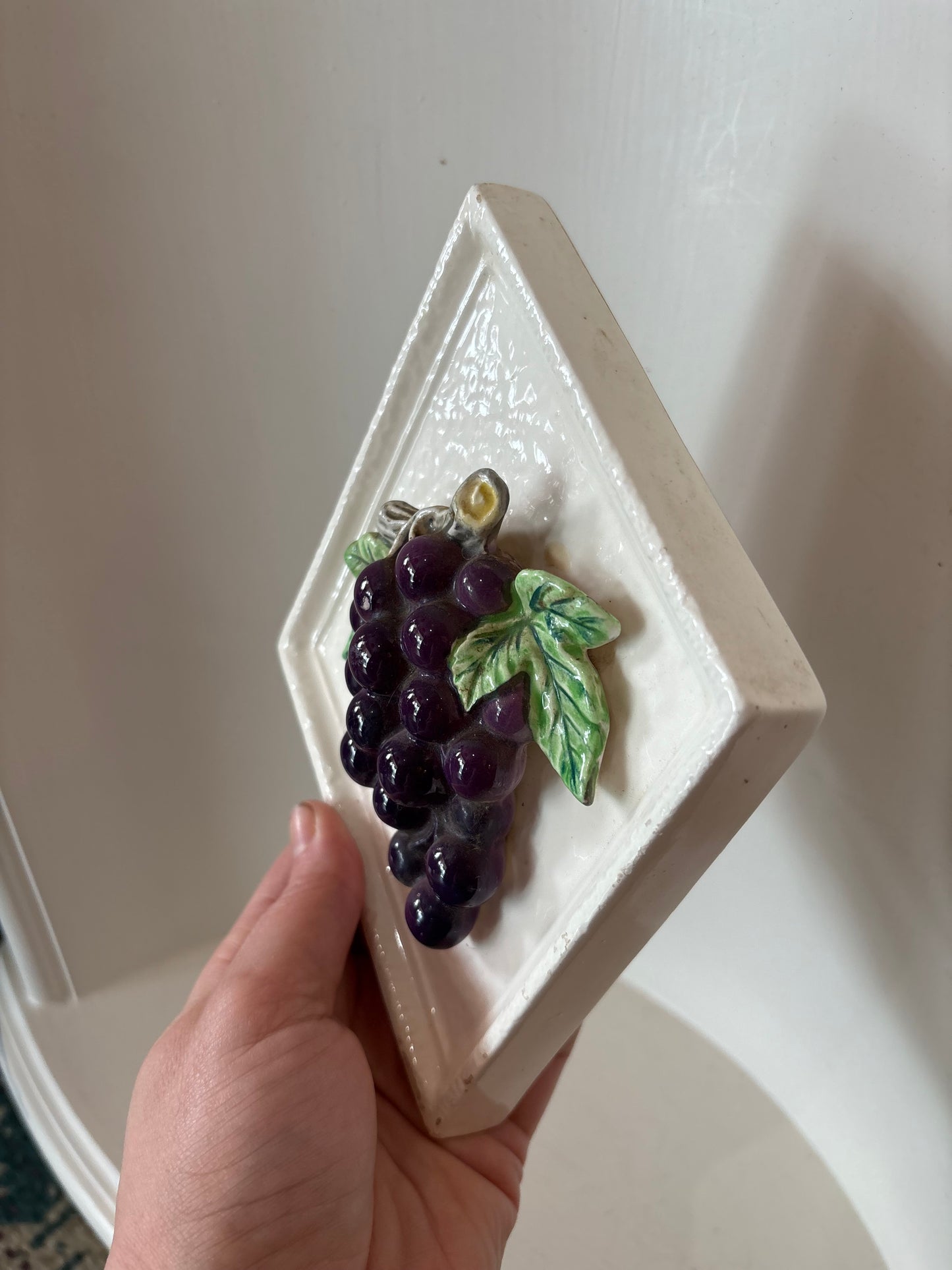 Ceramic Fruit Wall Plaques