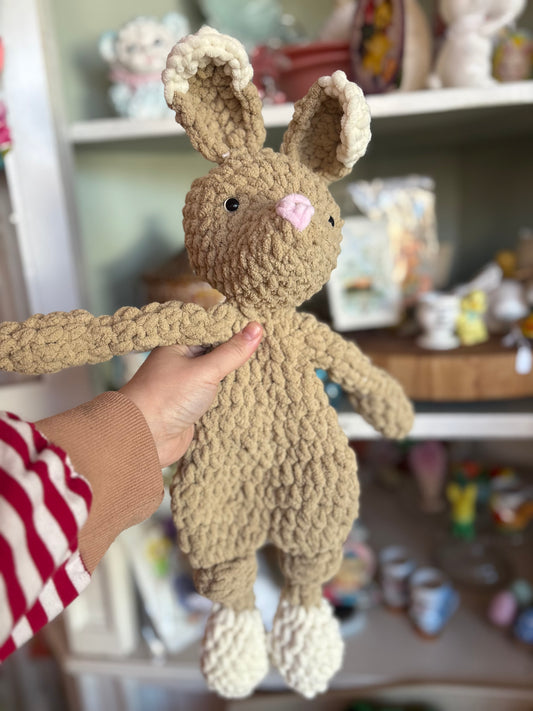 Cuddle Rabbit Plushie - Handmade by Nana