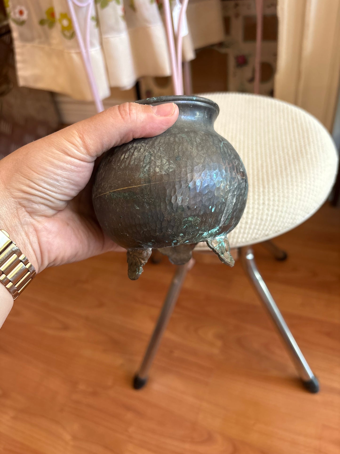 Small Brass Pot