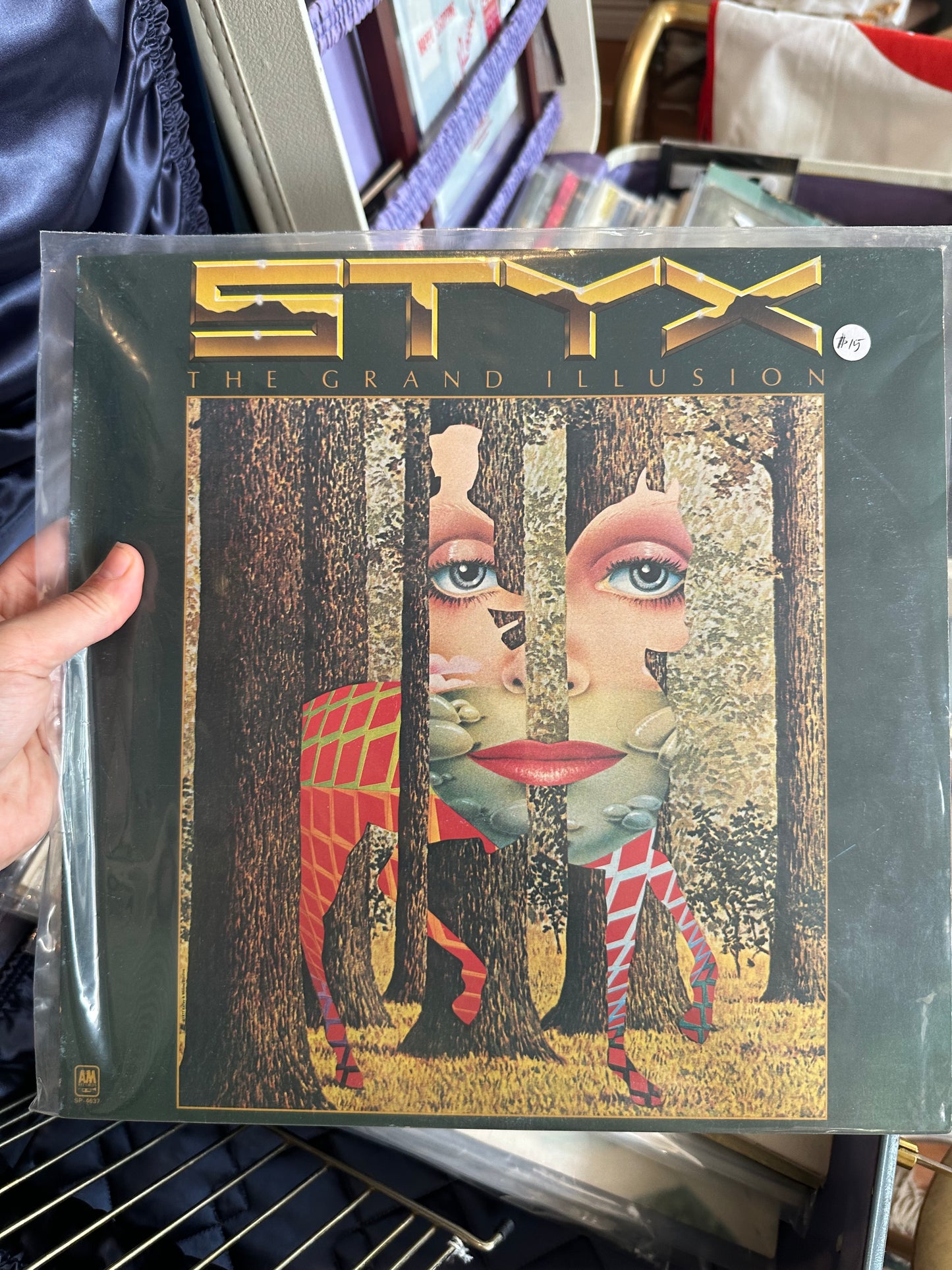 Styx The Grand Illusion Vinyl Record