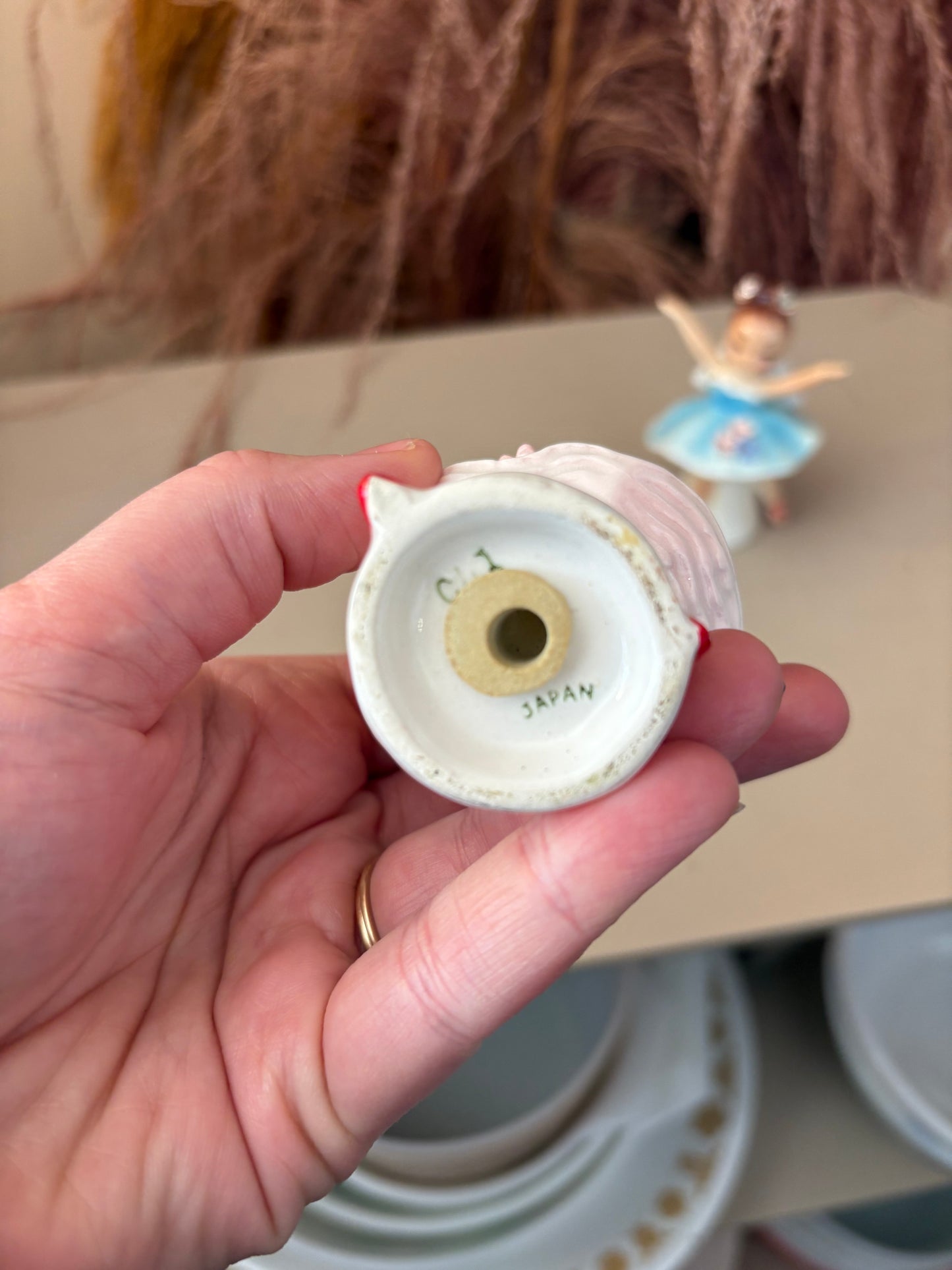 Ballerina Salt & Pepper Shakers - made in Japan
