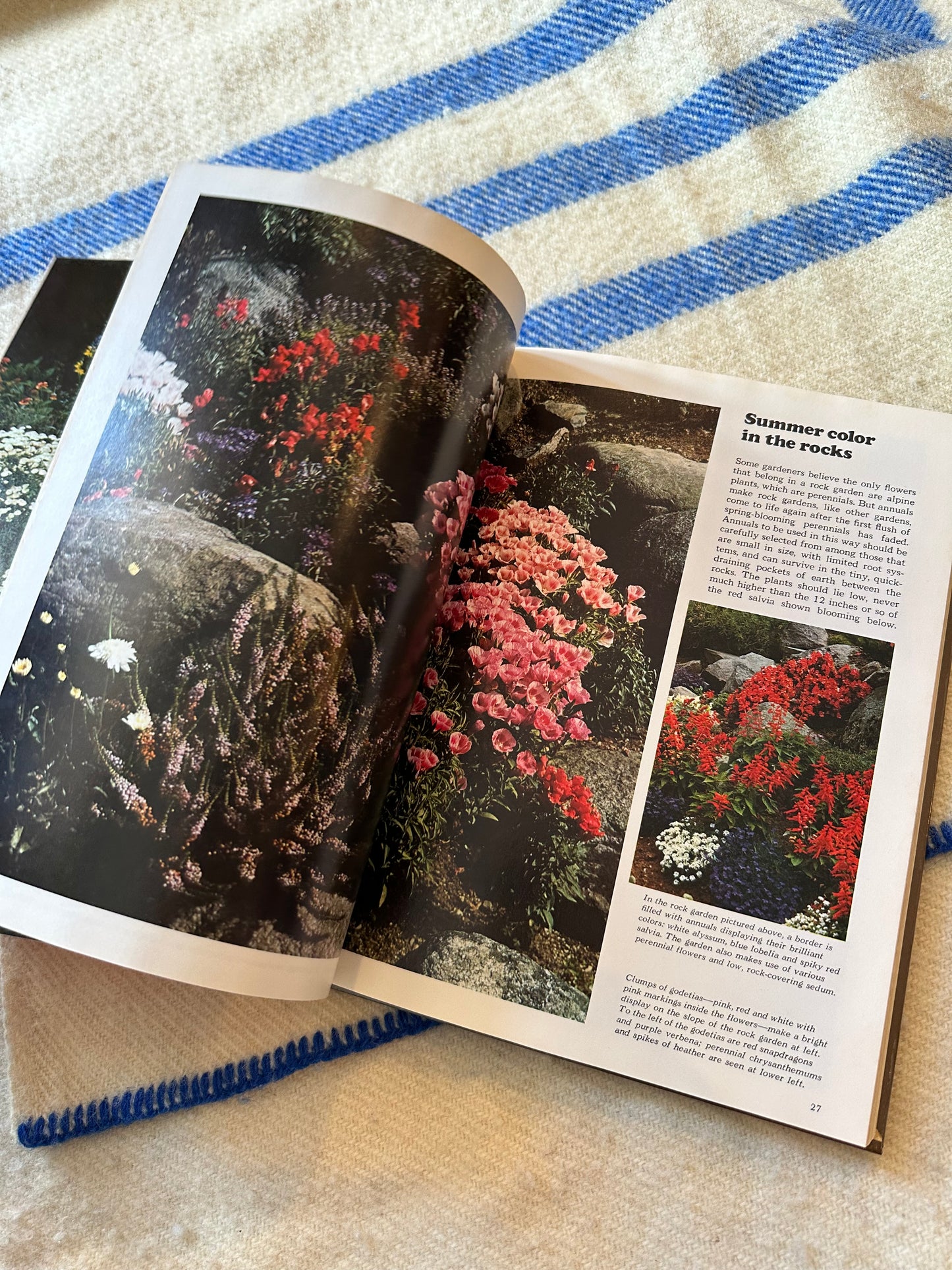 1978 The Time-Life Encyclopedia of Gardening Annuals Book