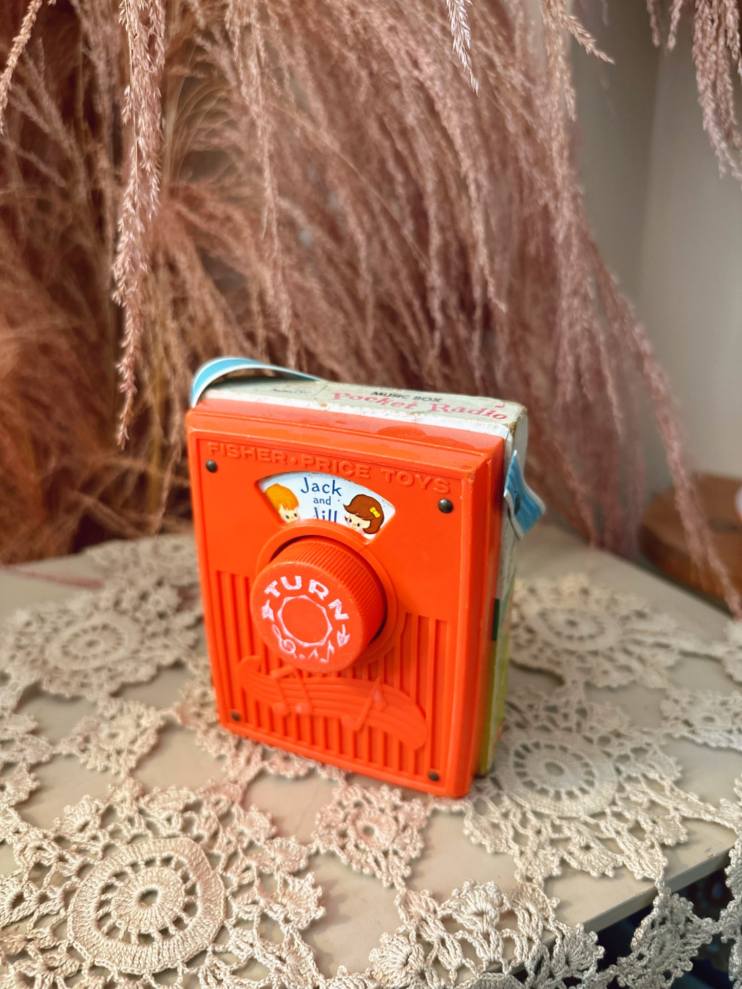 Fisher Price Toy Music Box Pocket Radio - Jack and Jill