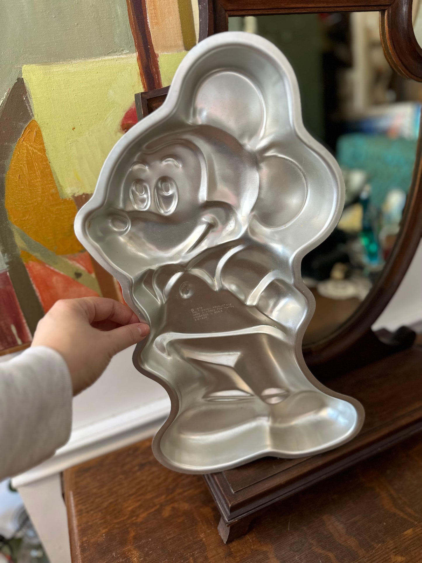 1978 Walt Disney Productions Mickey Mouse Cake Pan