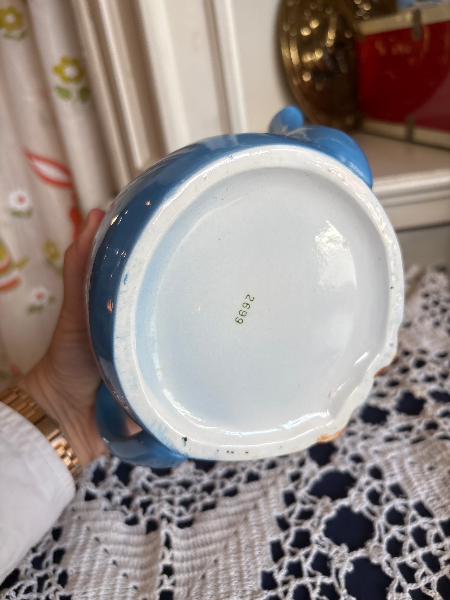 Lefton 1950s Dutch Girl Teapot - made in Japan