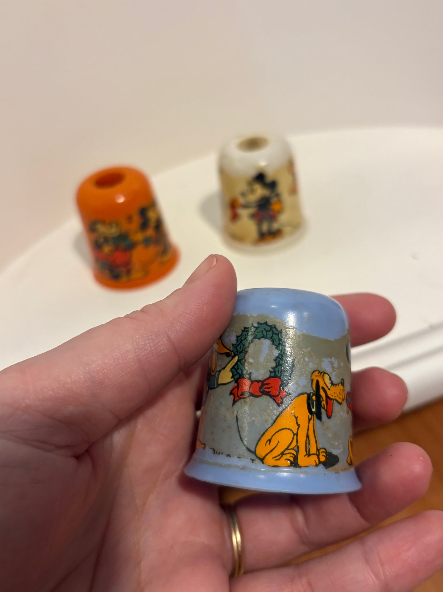 1930s Noma Walt Disney Christmas Light Covers