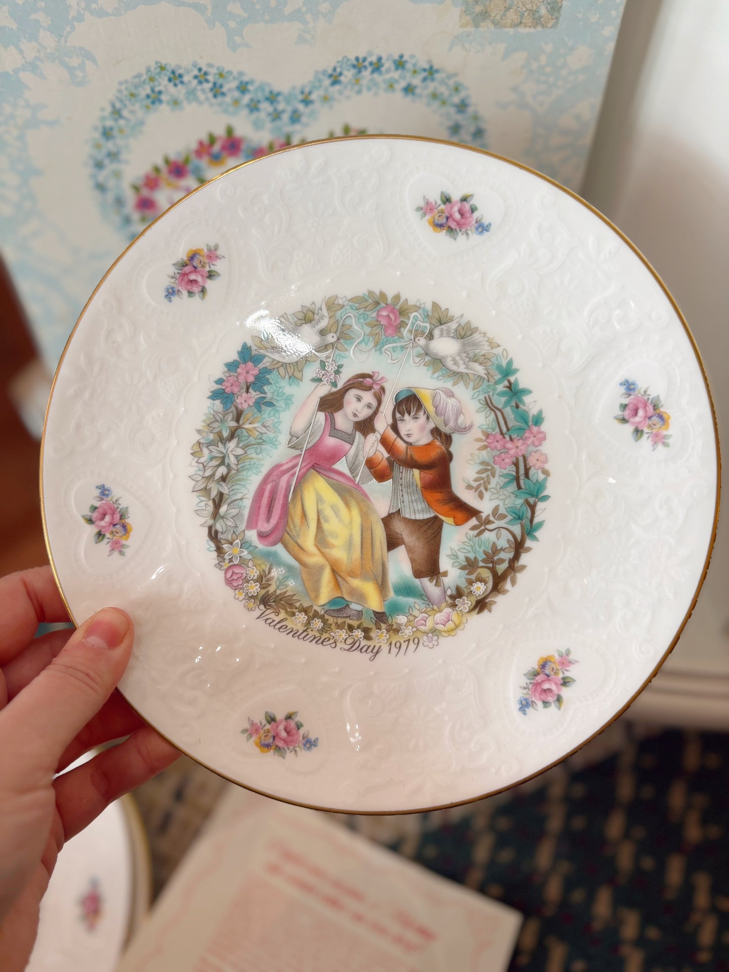 1979 Valentines Day Royal Doulton Plate