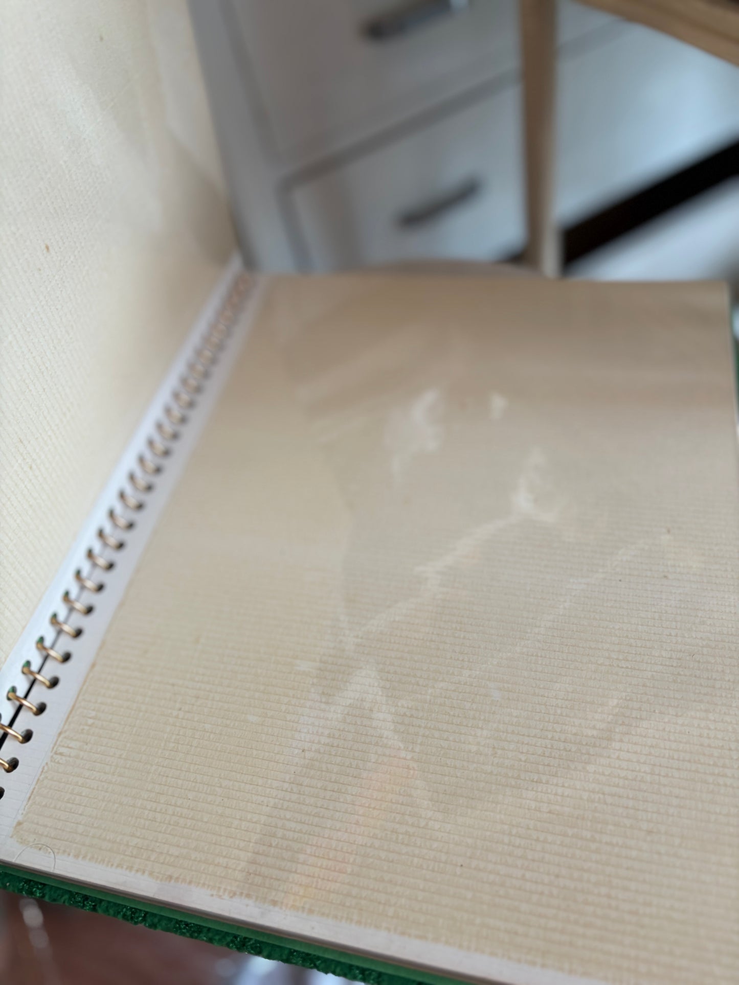 Never used Knight on a horse scrapbook / picture book