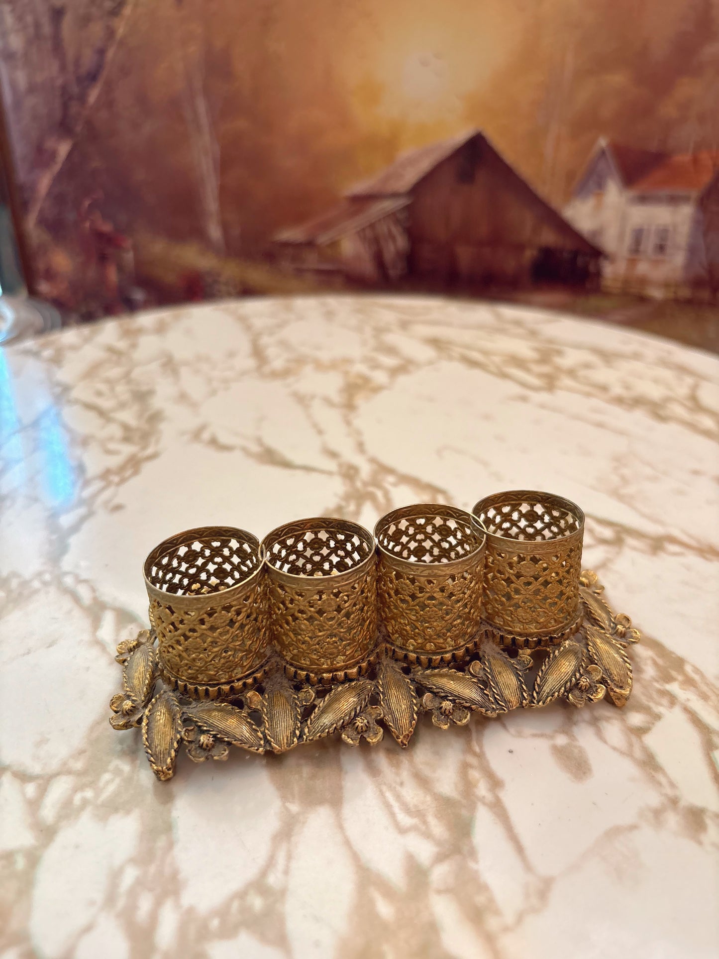 Hollywood Regency Lipstick Holder