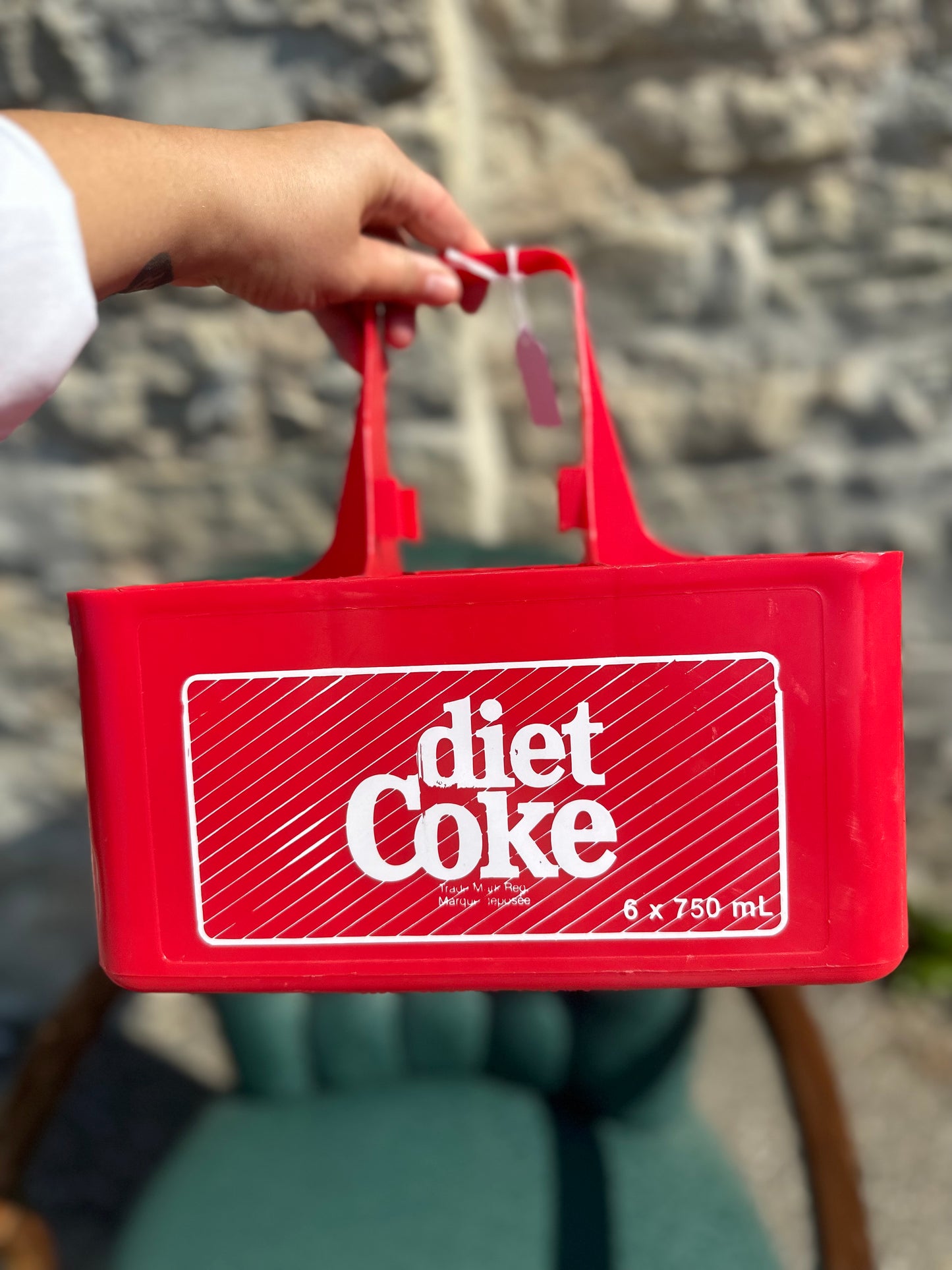 Diet Coca Cola Plastic Crate