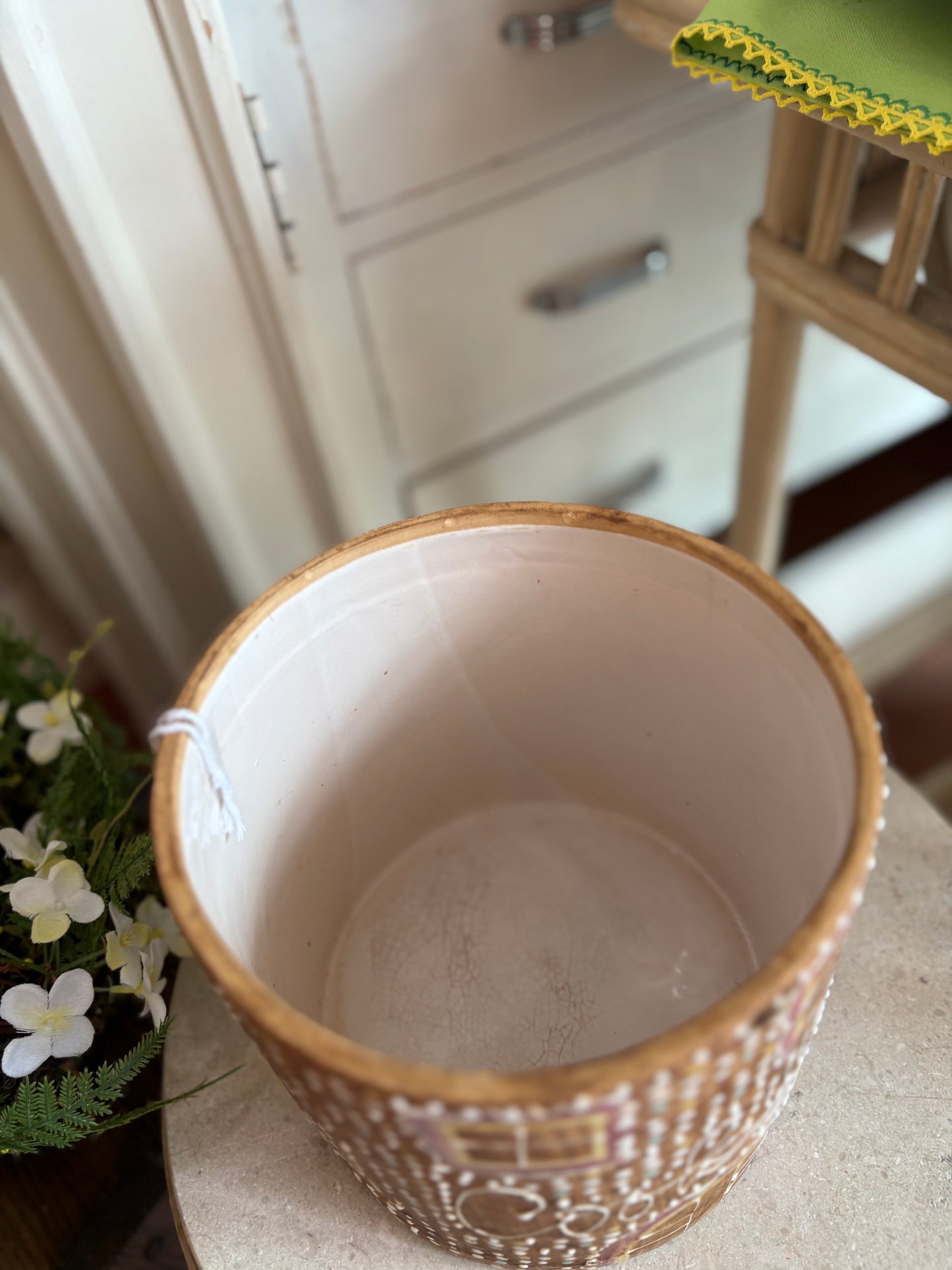 Ceramic Gingerbread cookie Jar - Made in Japan