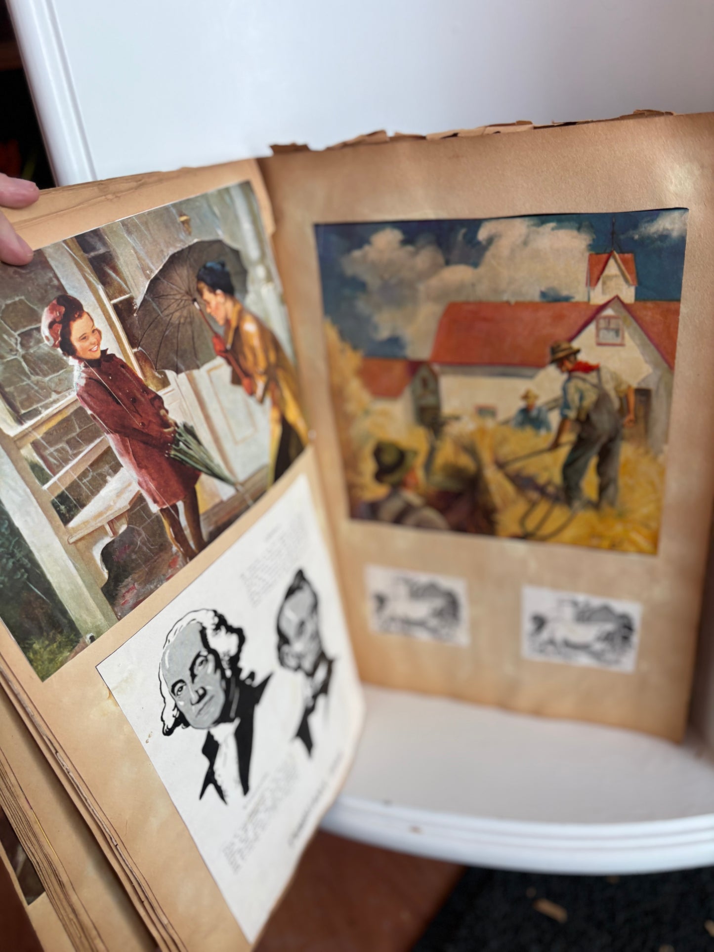 1942-43 Vintage Scrapbook