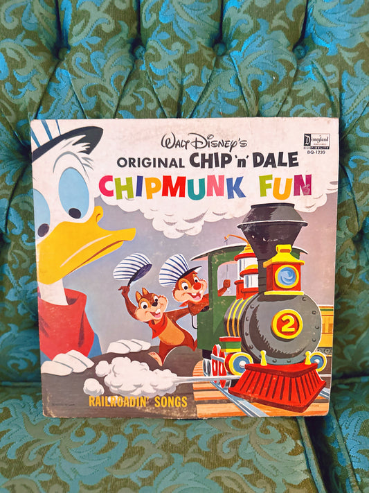 1962 Chip ‘n’ Dale Chipmunk Fun - Disneyland Record (1230)