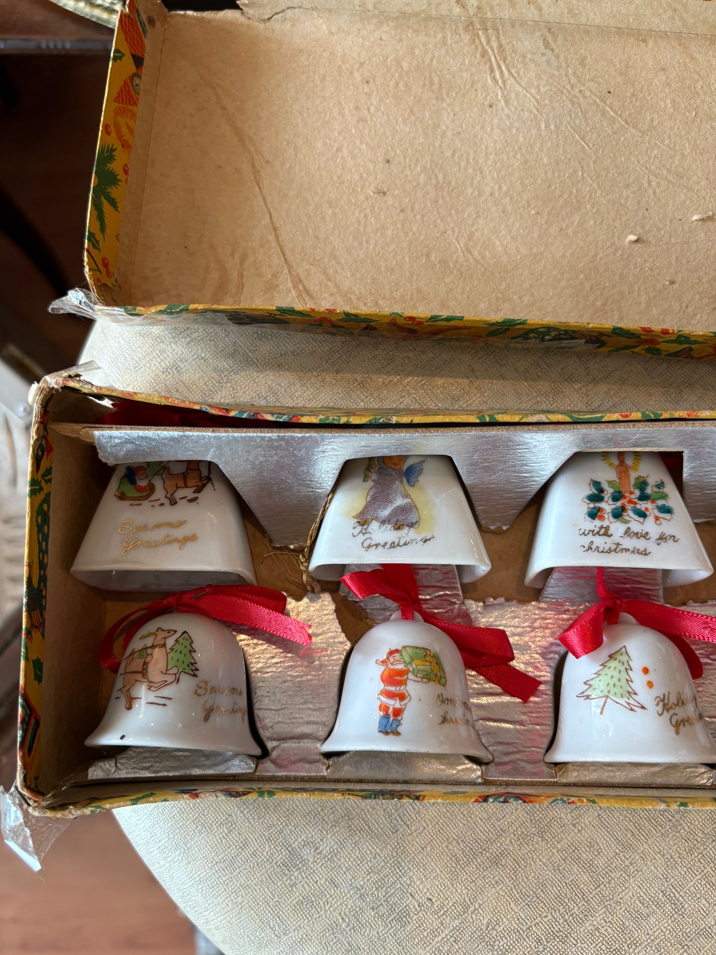 Christmas Bells - set of 12 Made in Japan