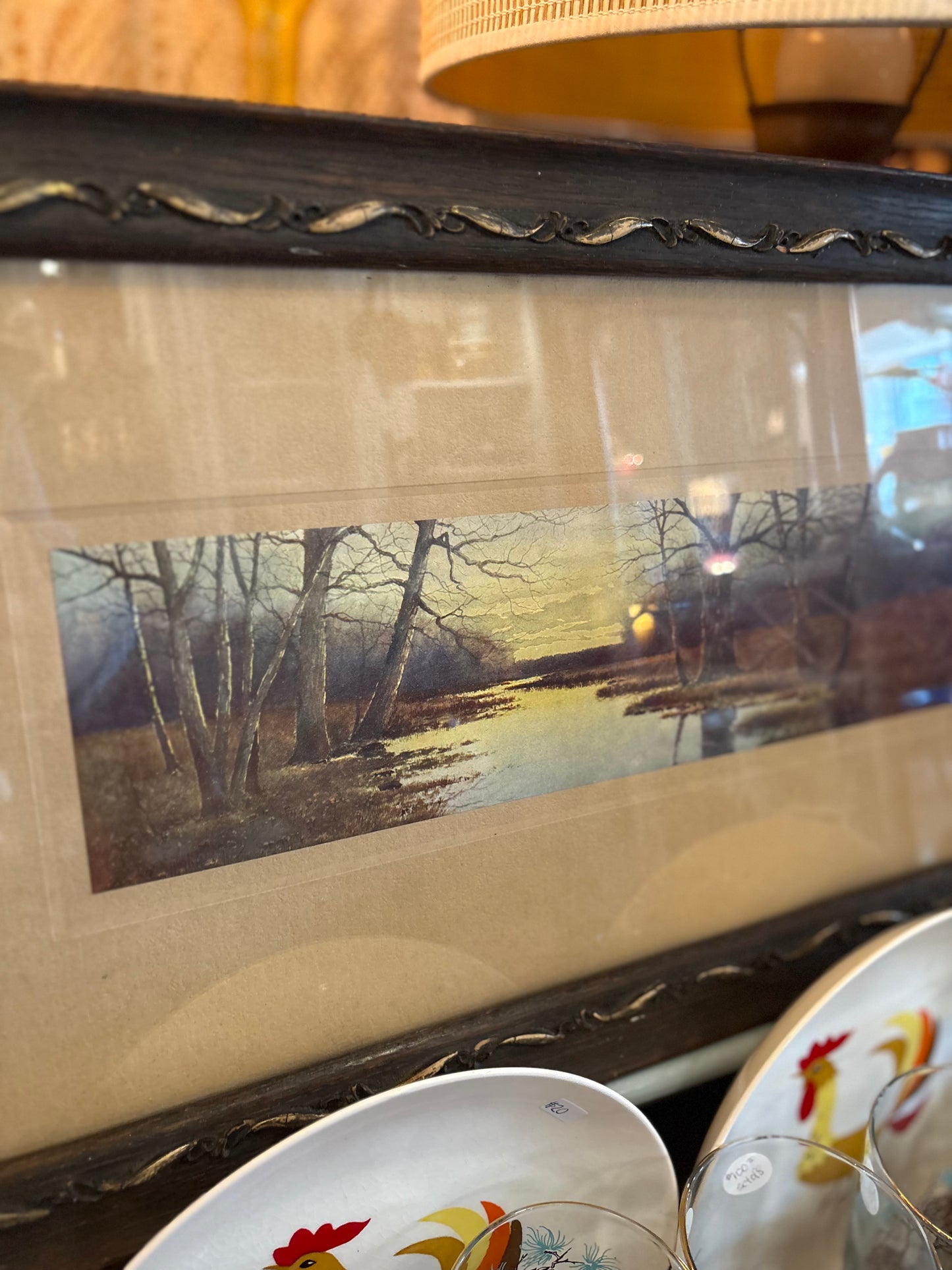 1905 Print in Original Frame