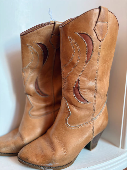 6 1/2 Cowgirl Boots - Made in Canada
