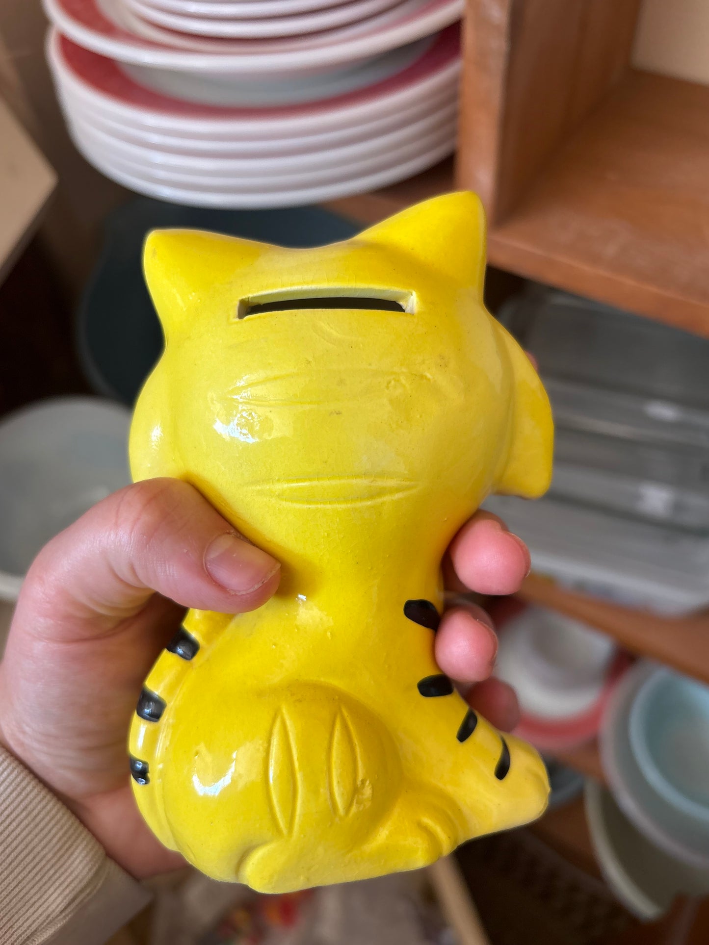 Made in Japan Cat Coin Bank