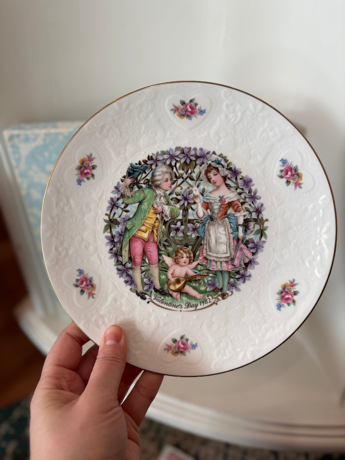 1982 Valentines Day Royal Doulton Plate