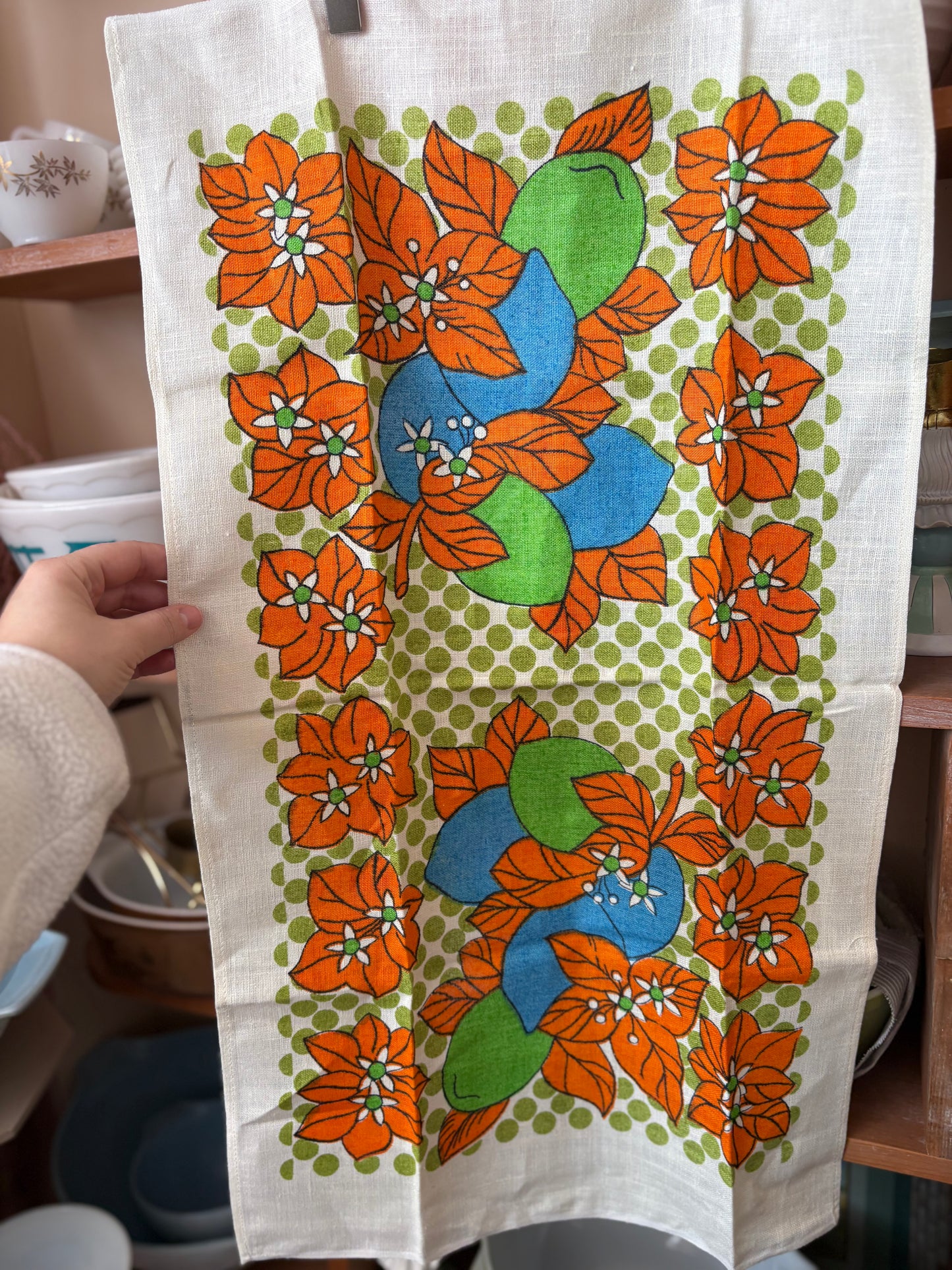 100% Linen tea towels - made in Hungary