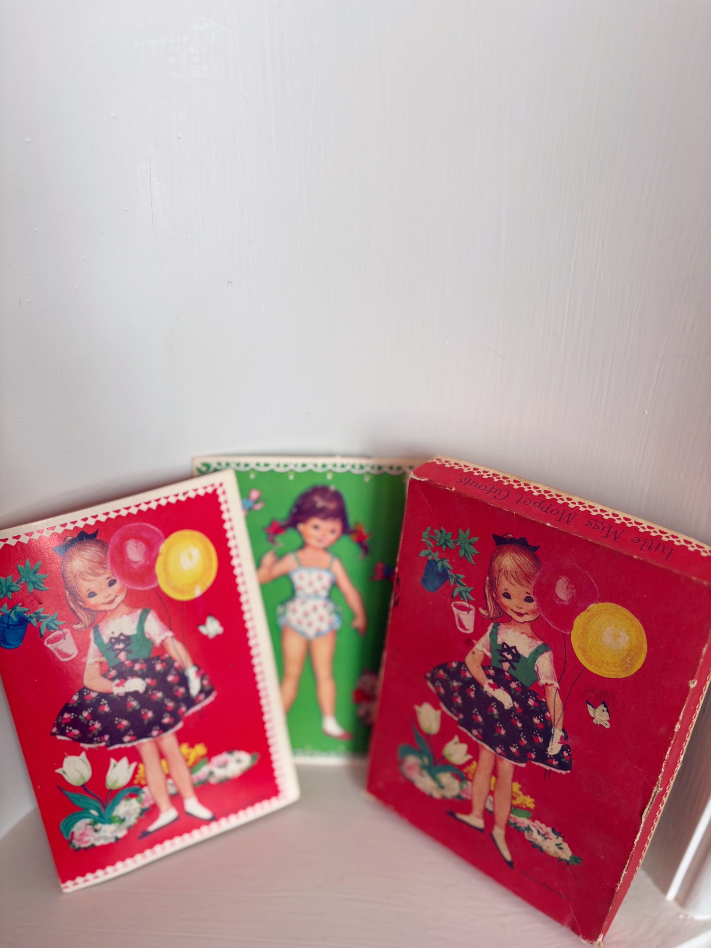Little Miss Moppet box of cutout cards