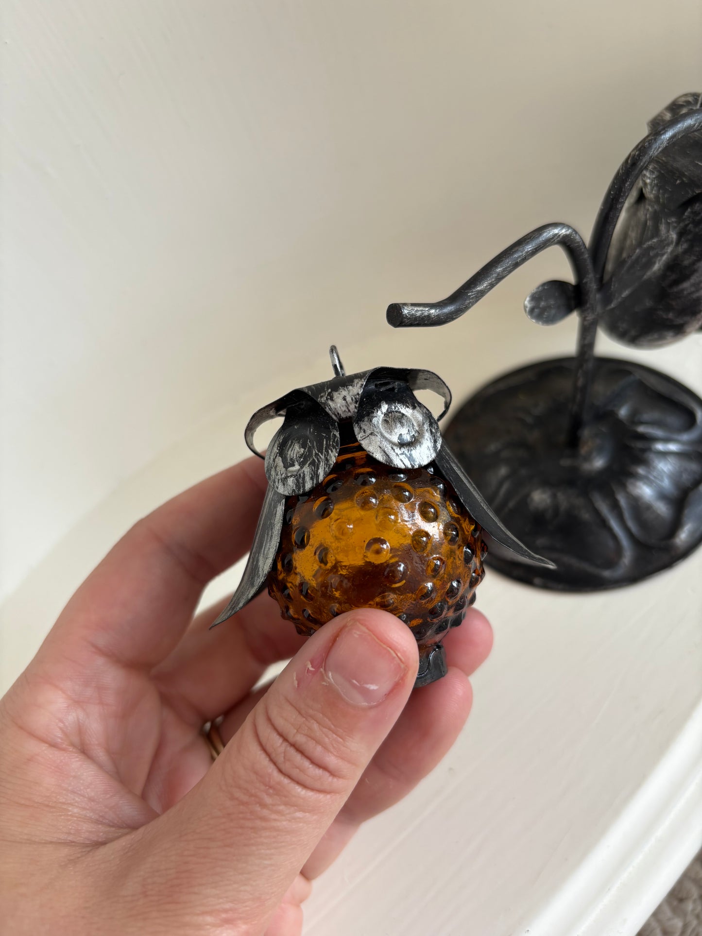 Hanging Owl Salt & Pepper Set