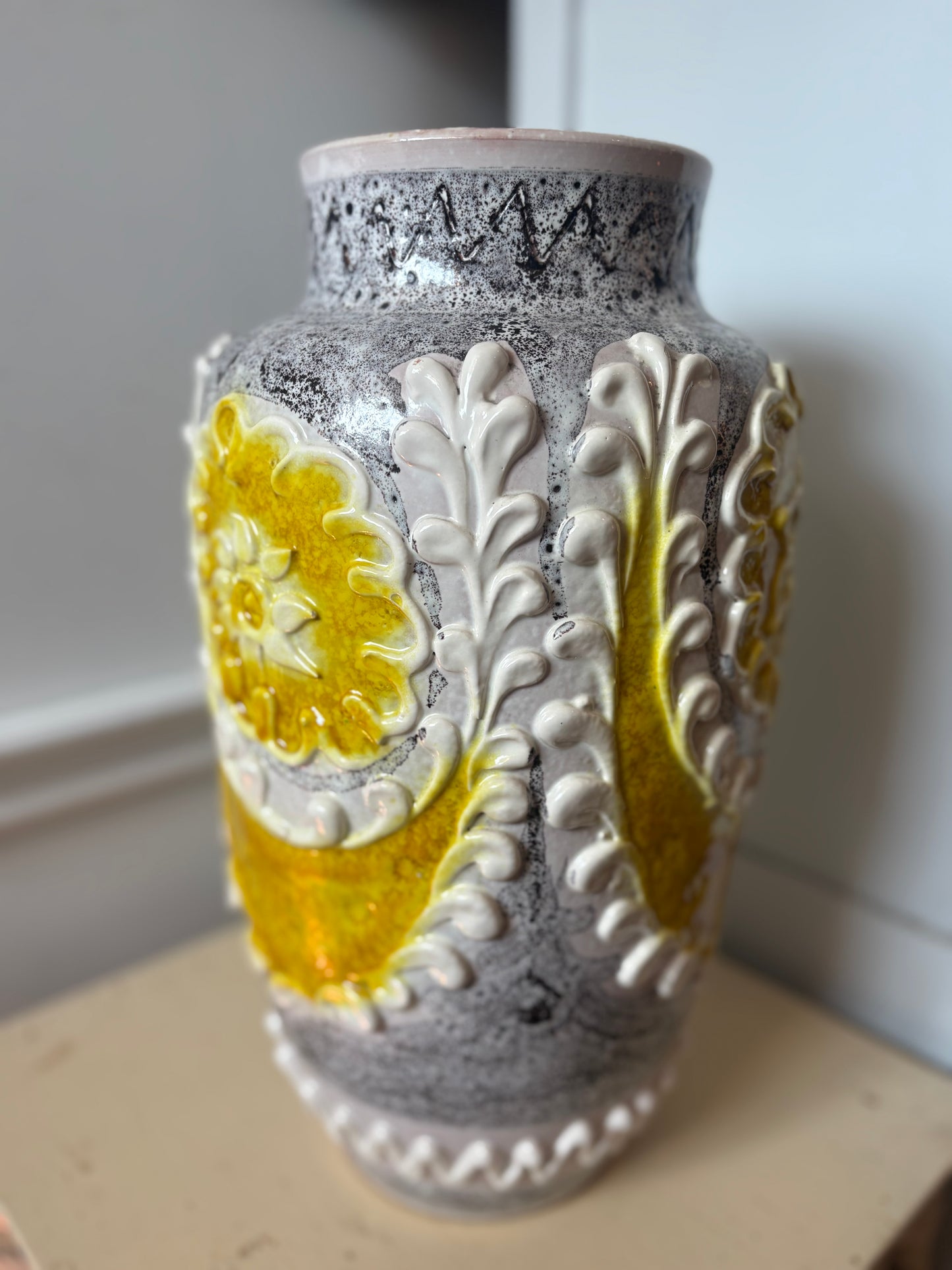 Large pottery vase