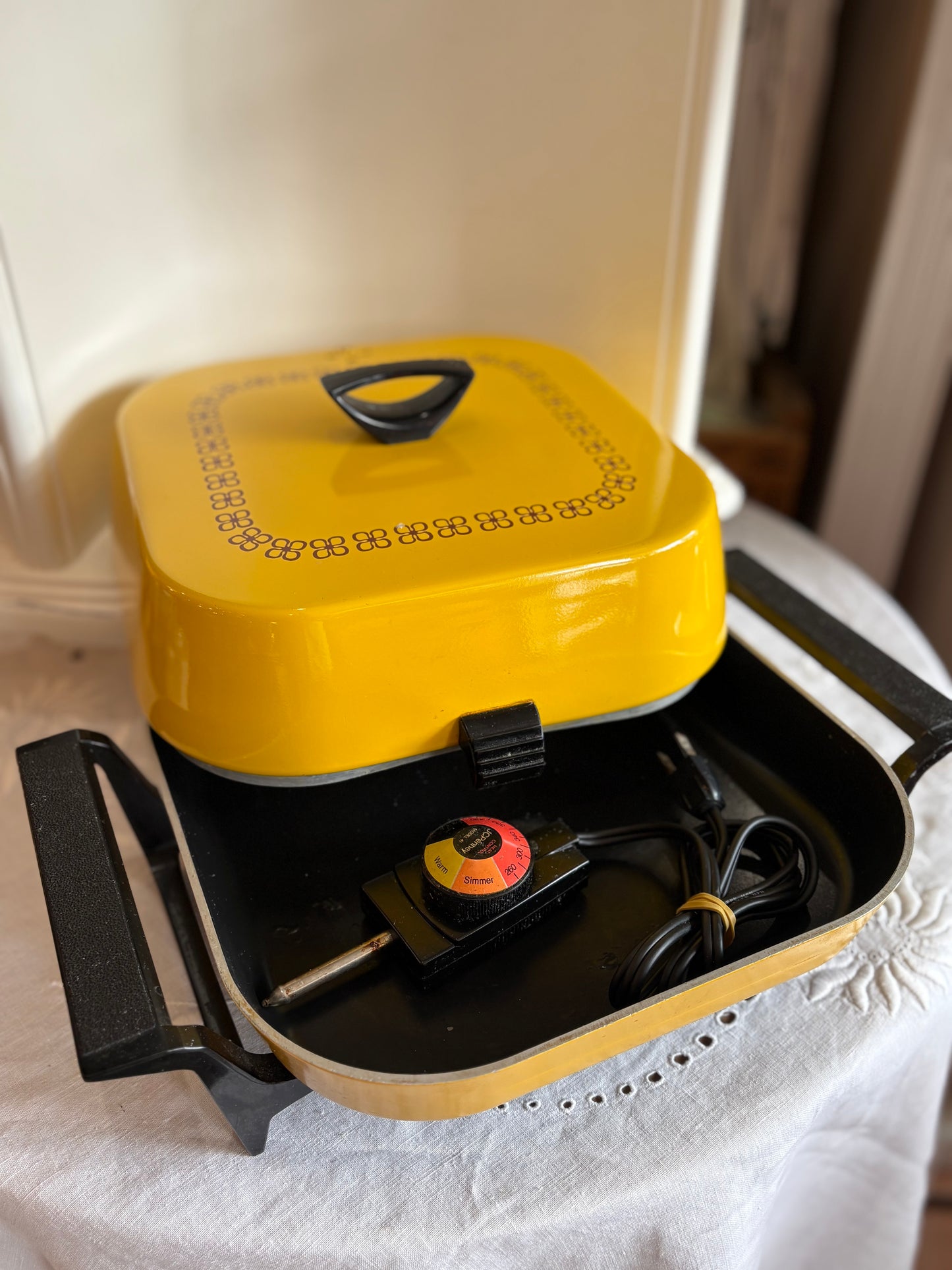 JC Penney 1970s Electric Frying Pan