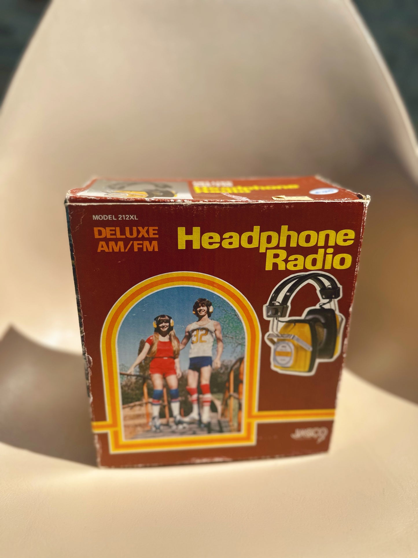 Jasco Deluxe Headphone Radio