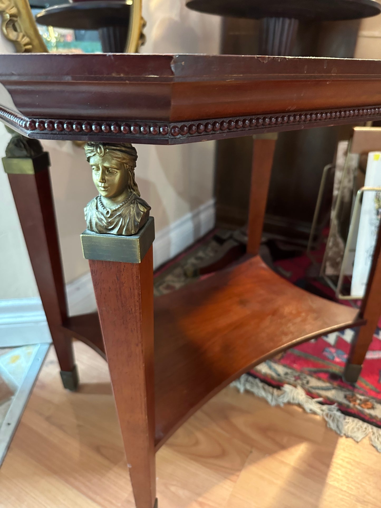 Bombay Co Egyptian Revival table