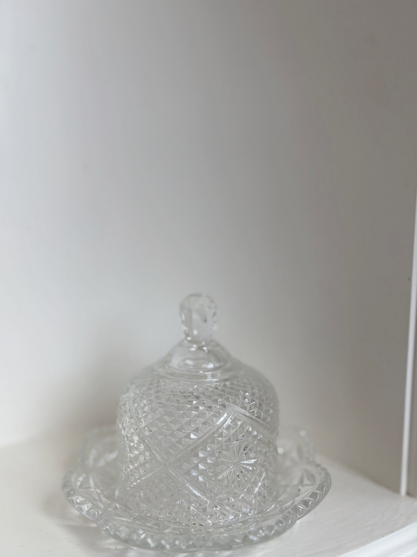Avon Round Butter Dish
