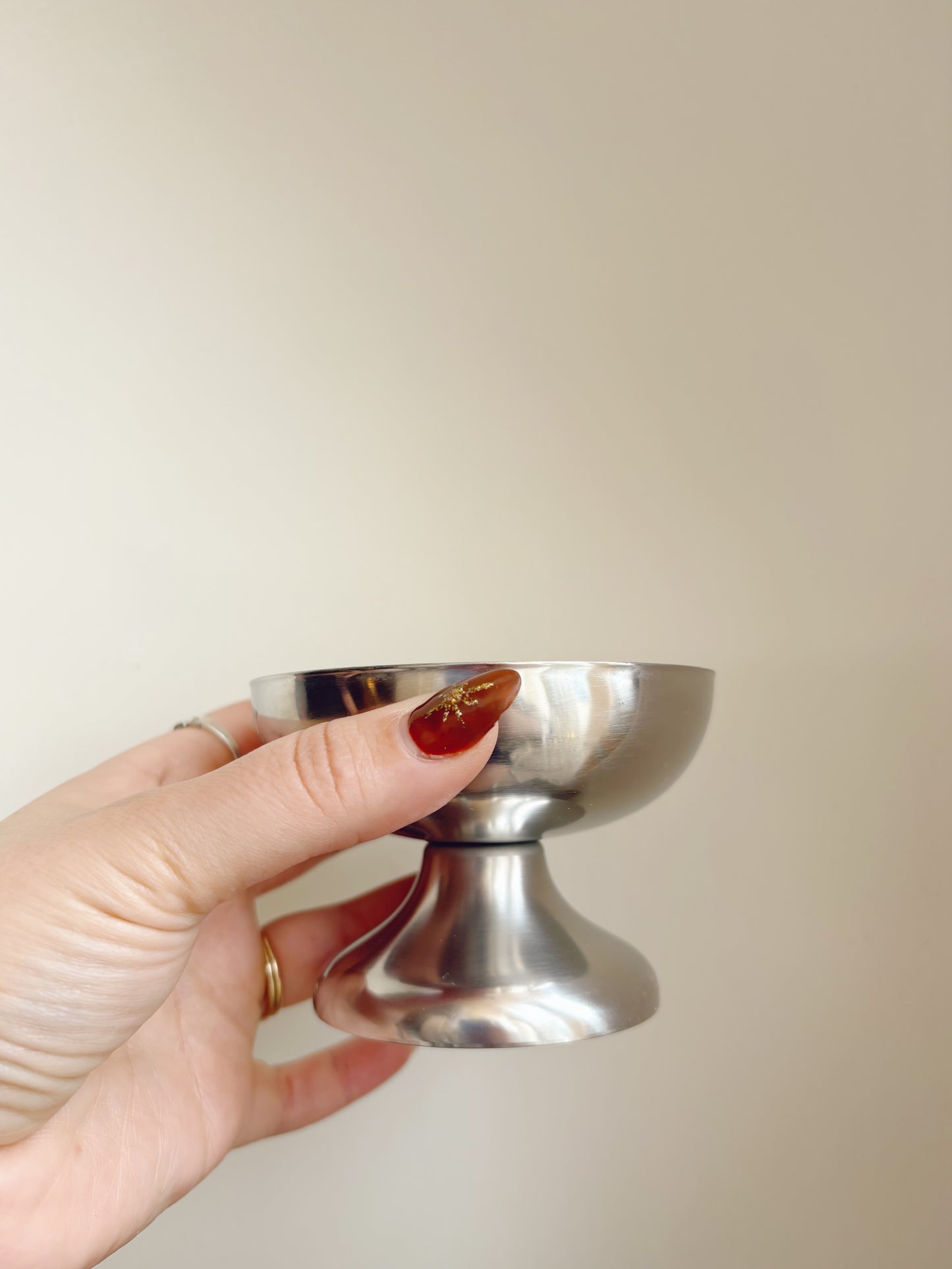 Stelton Denmark Stainless Steel Dessert Cups