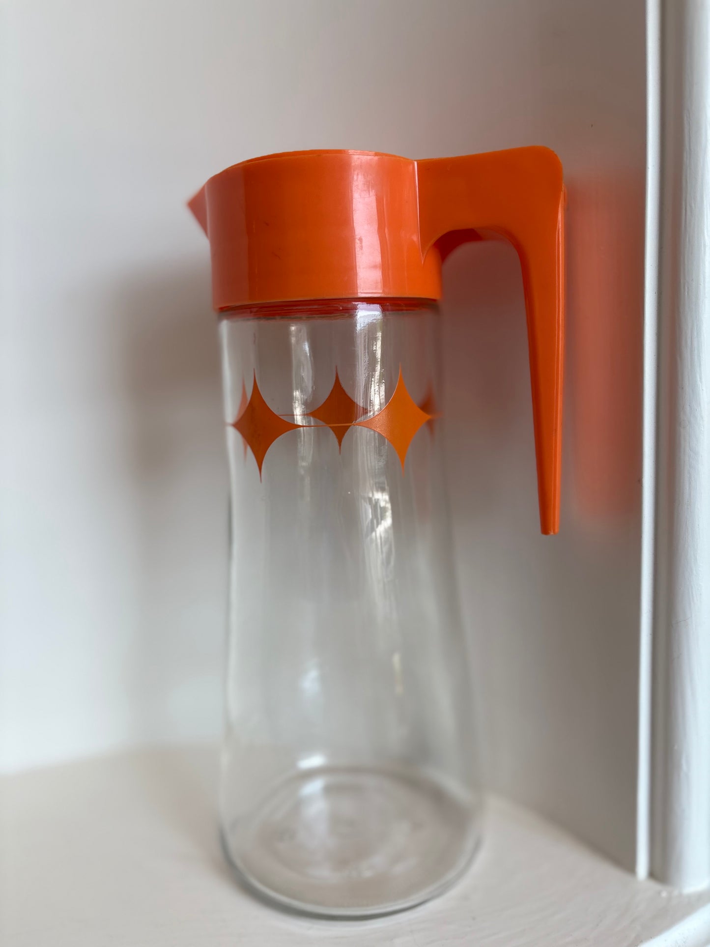 Anchor Hocking Atomic Orange Juice Jug