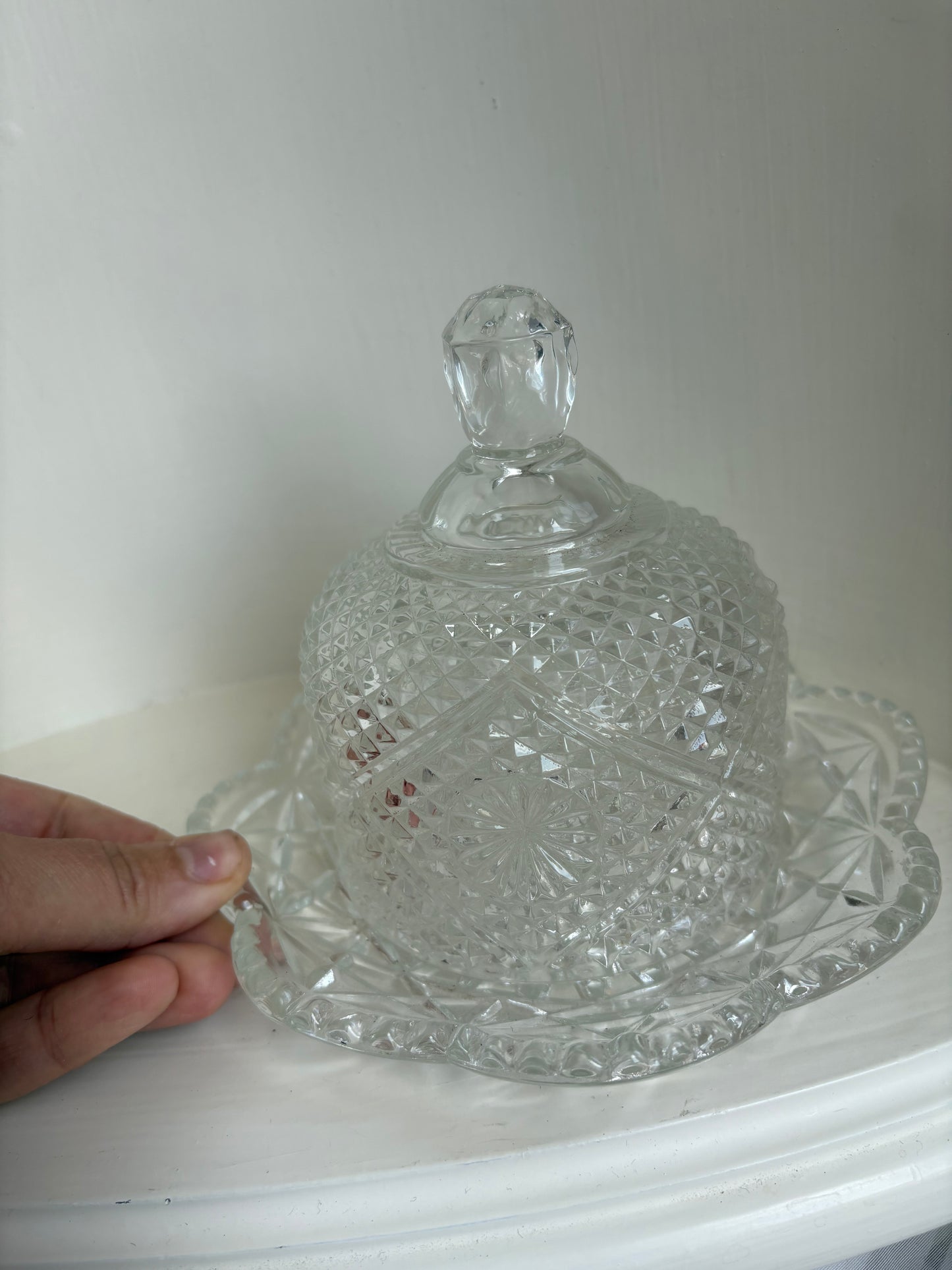 Avon Round Butter Dish