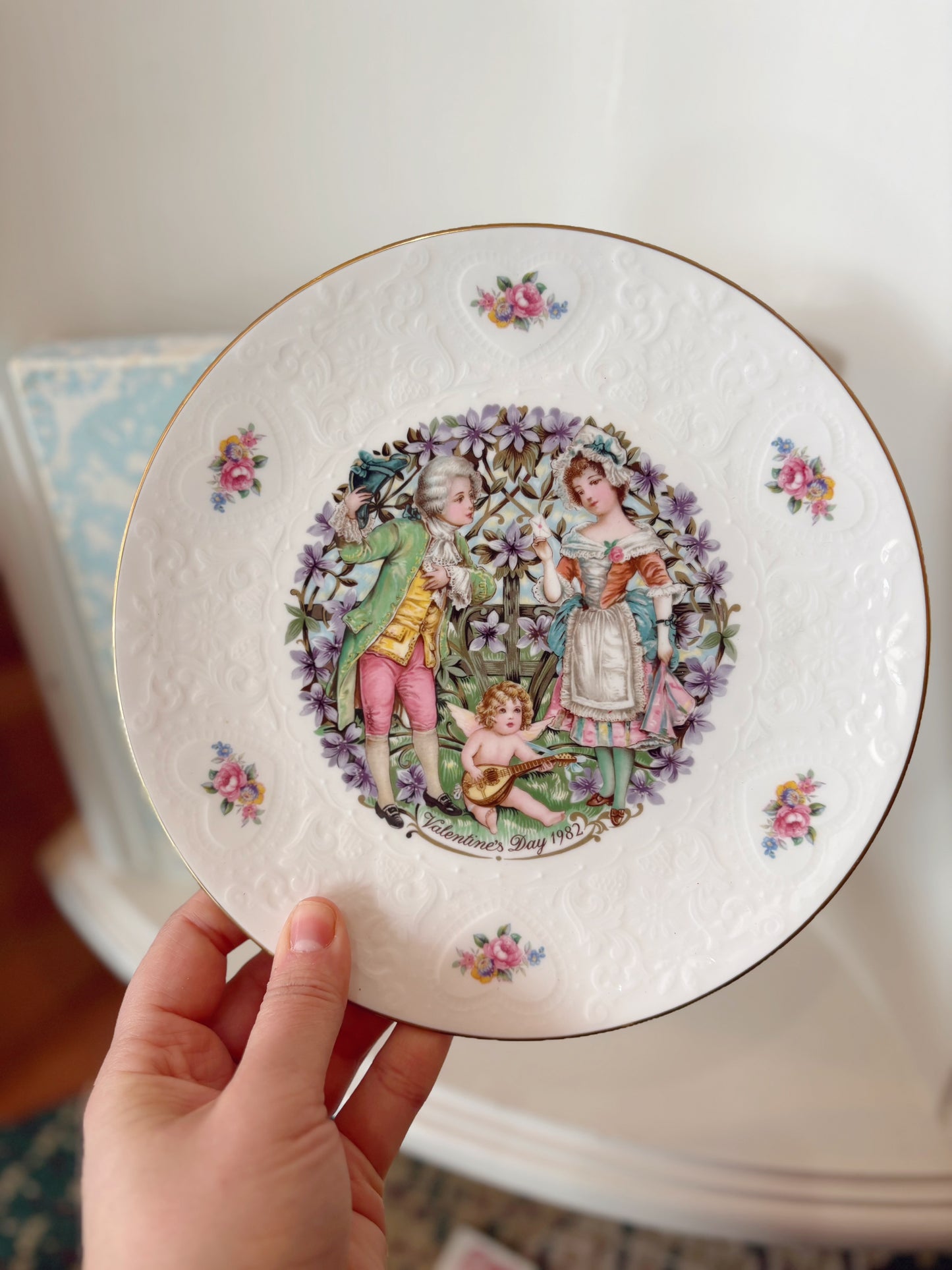 1982 Valentines Day Royal Doulton Plate