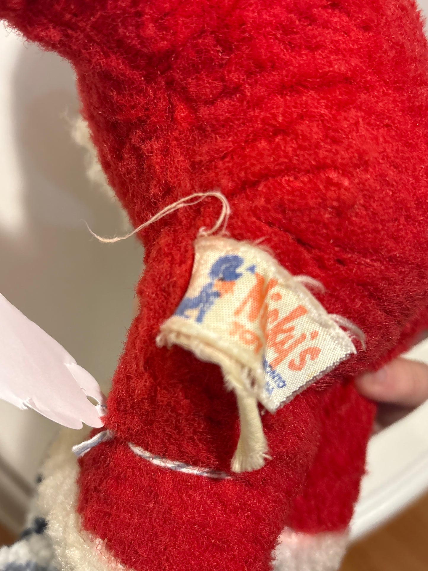 Nicky’s Toys Toronto “Rushton Style” rubber face Santa plush