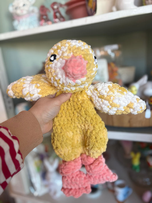 Cuddle Duck Plushie - Handmade by Nana
