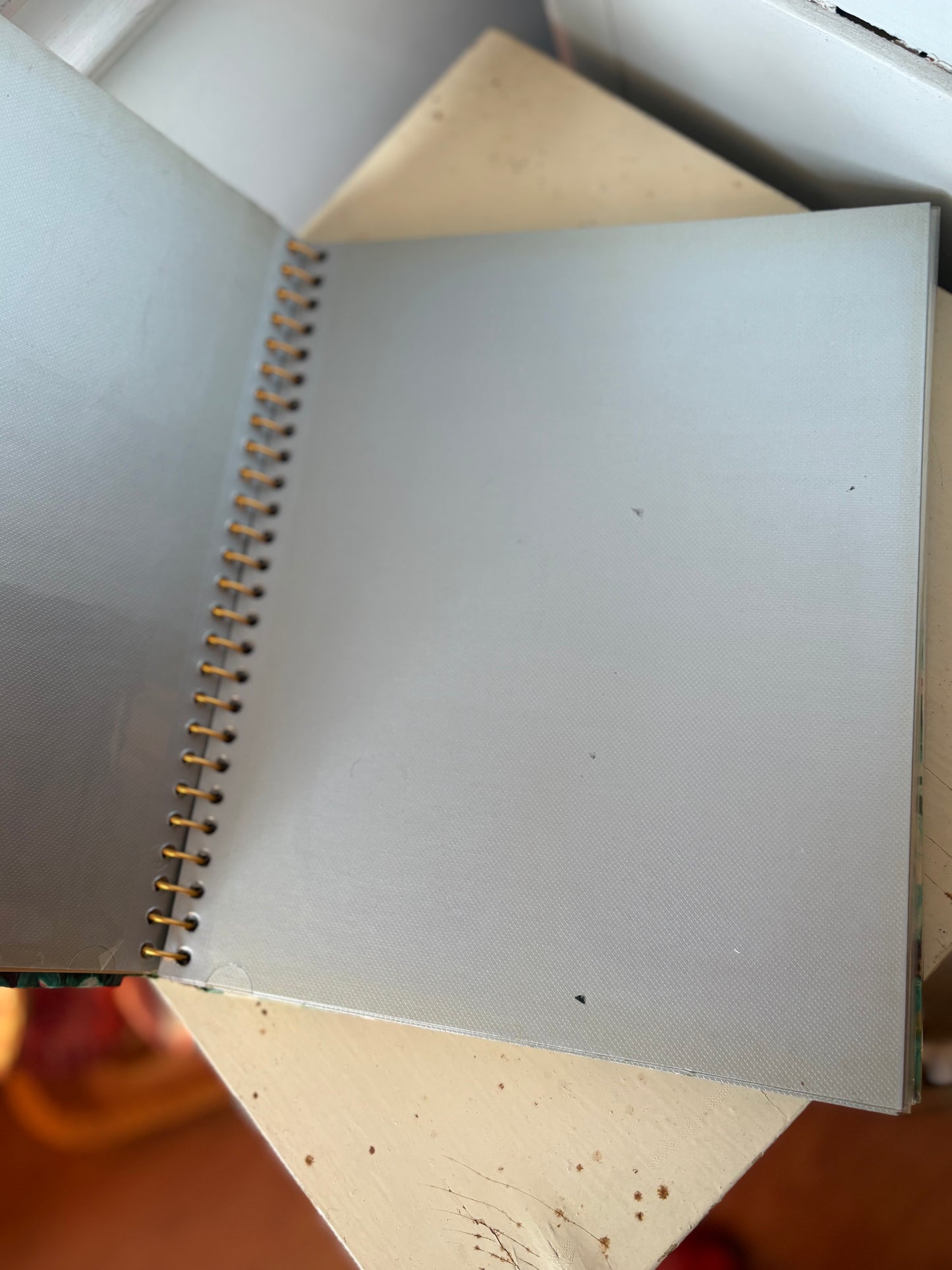 Annabel Silver Magnetic Photo Album - never used