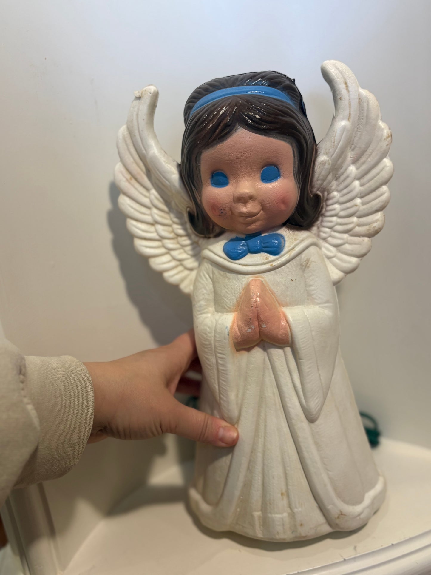 General Foam Plastics Co vintage angel blow mold