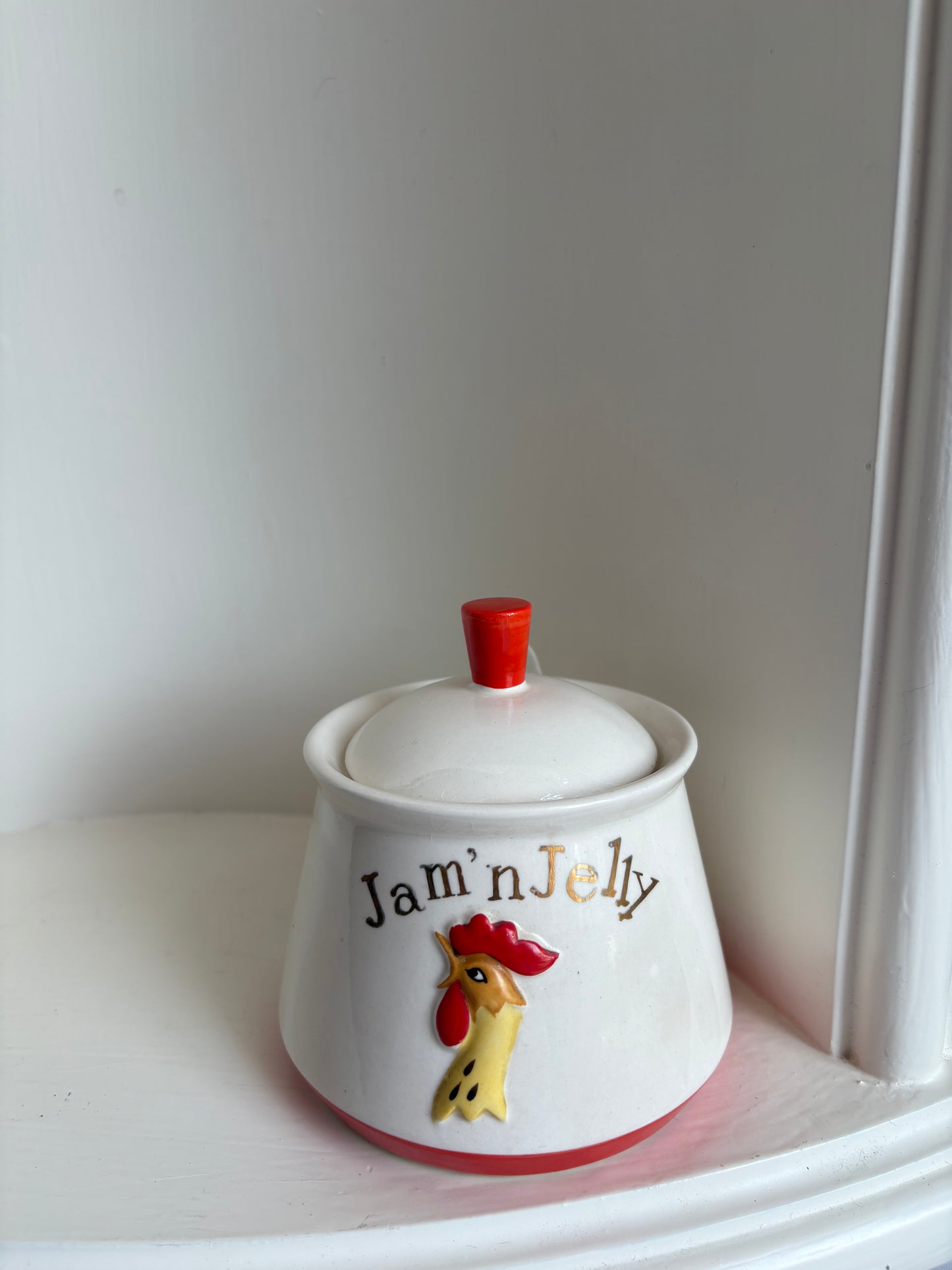 Holt Howard 1962 Rooster Jam Jar