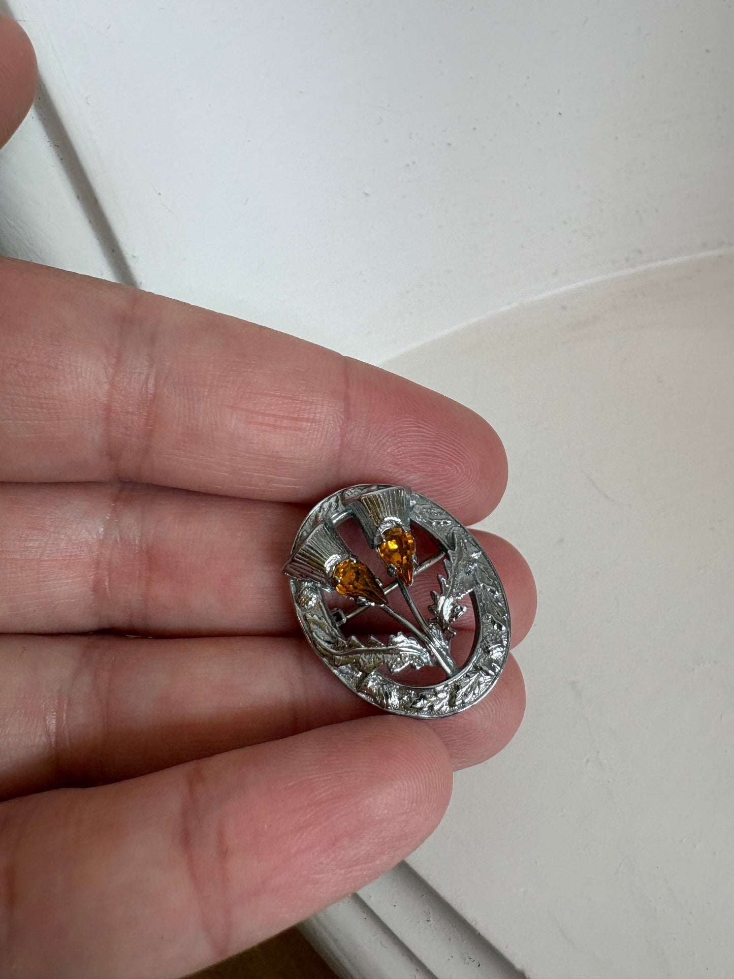 Brooch #6 - Scottish Sash pin