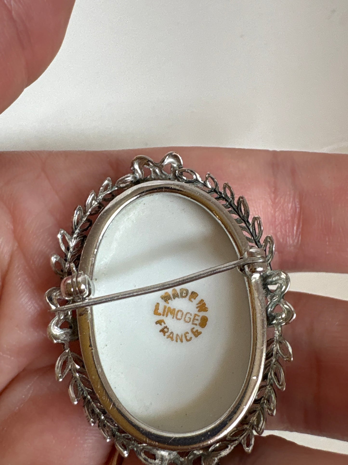 Brooch #20 - Limoges made in France