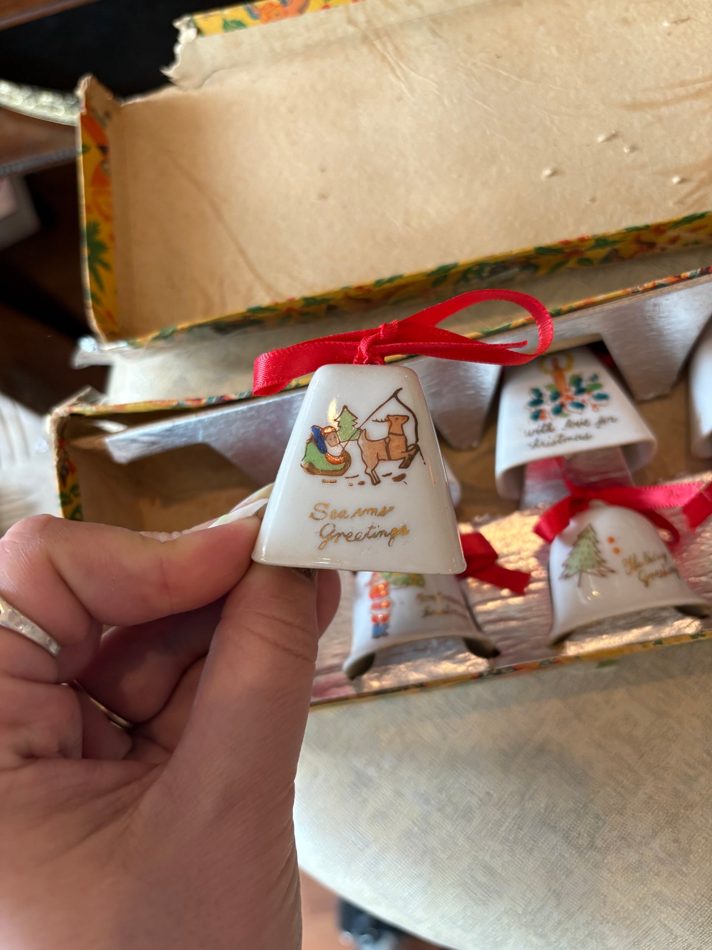 Christmas Bells - set of 12 Made in Japan