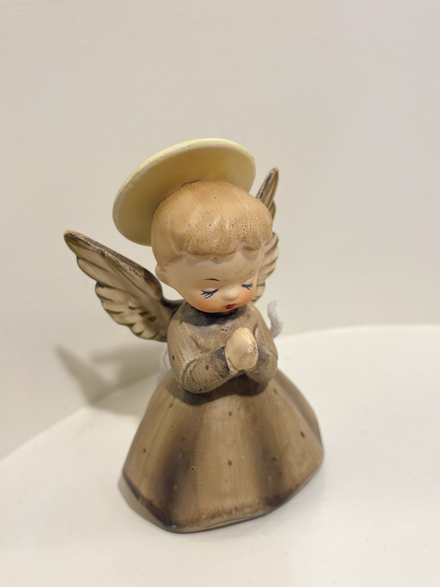 Napco Ware Ceramic Angel (eyes closed) - made in Japan