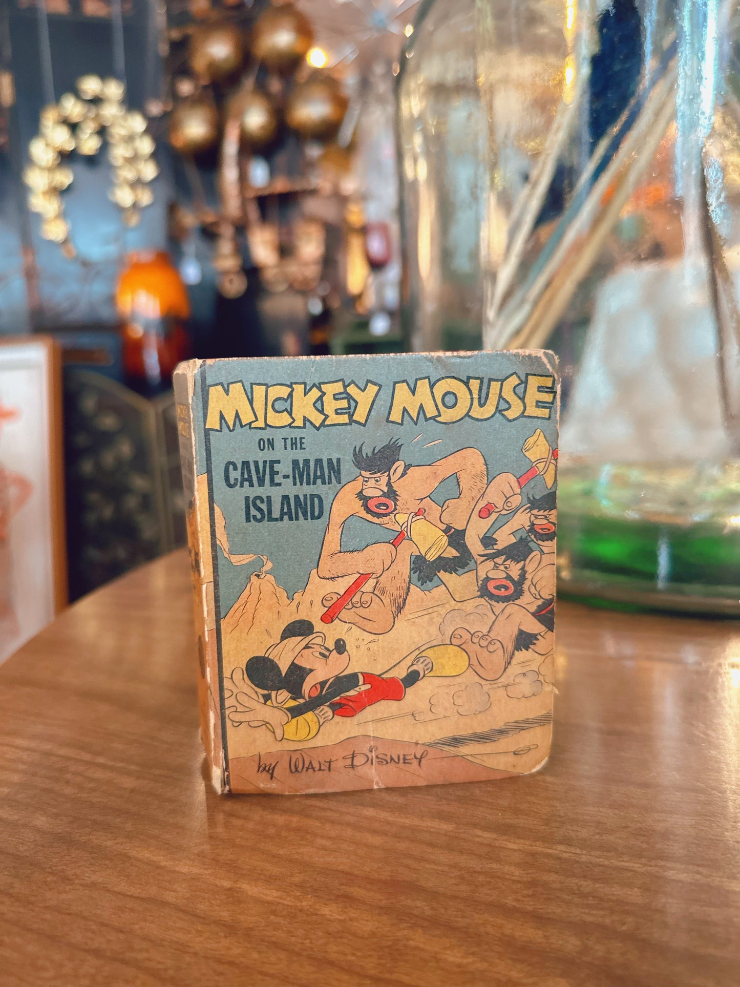 Mickey Mouse 1944 Big-little-book Caveman Island Walt Disney