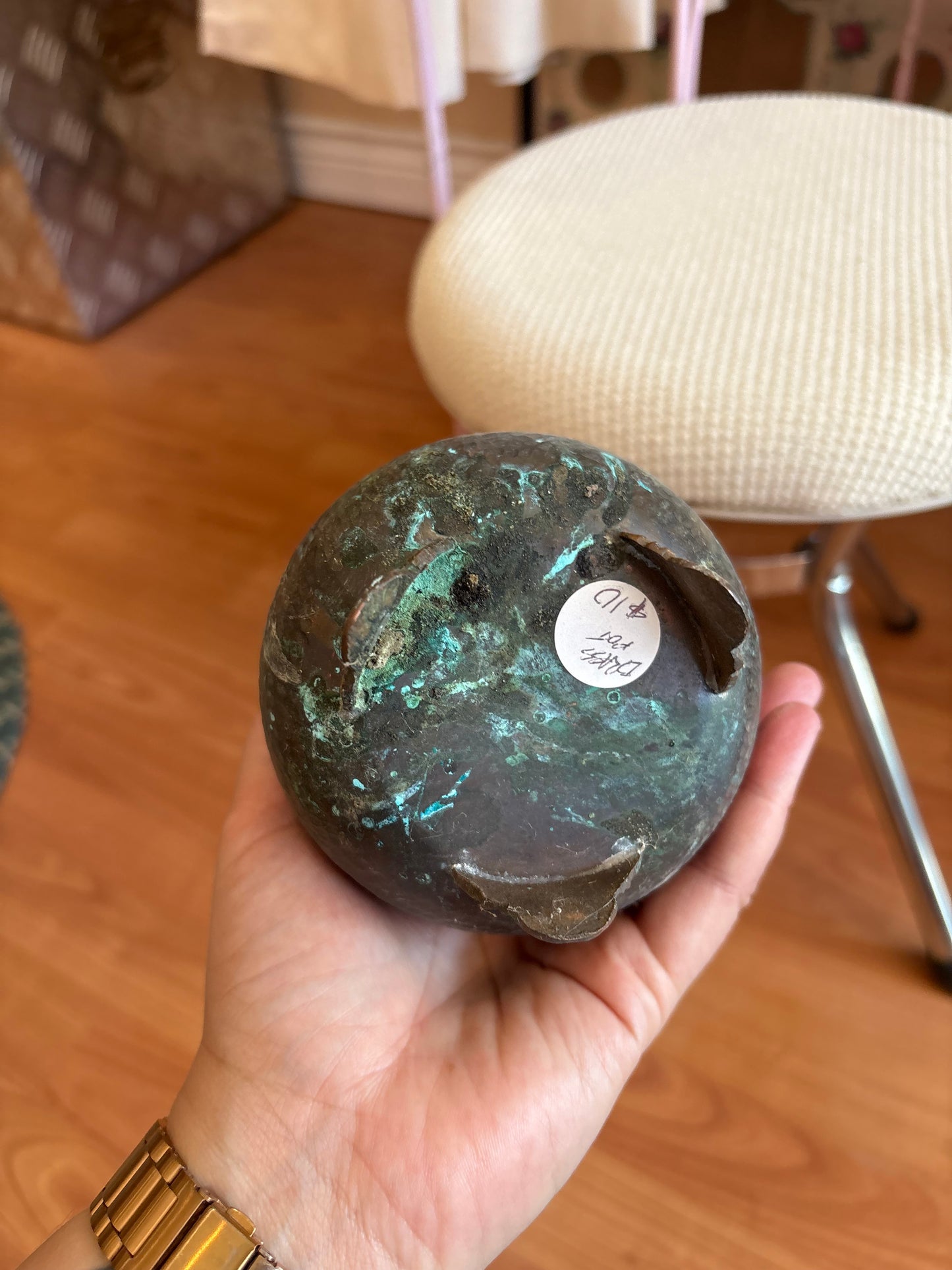 Small Brass Pot