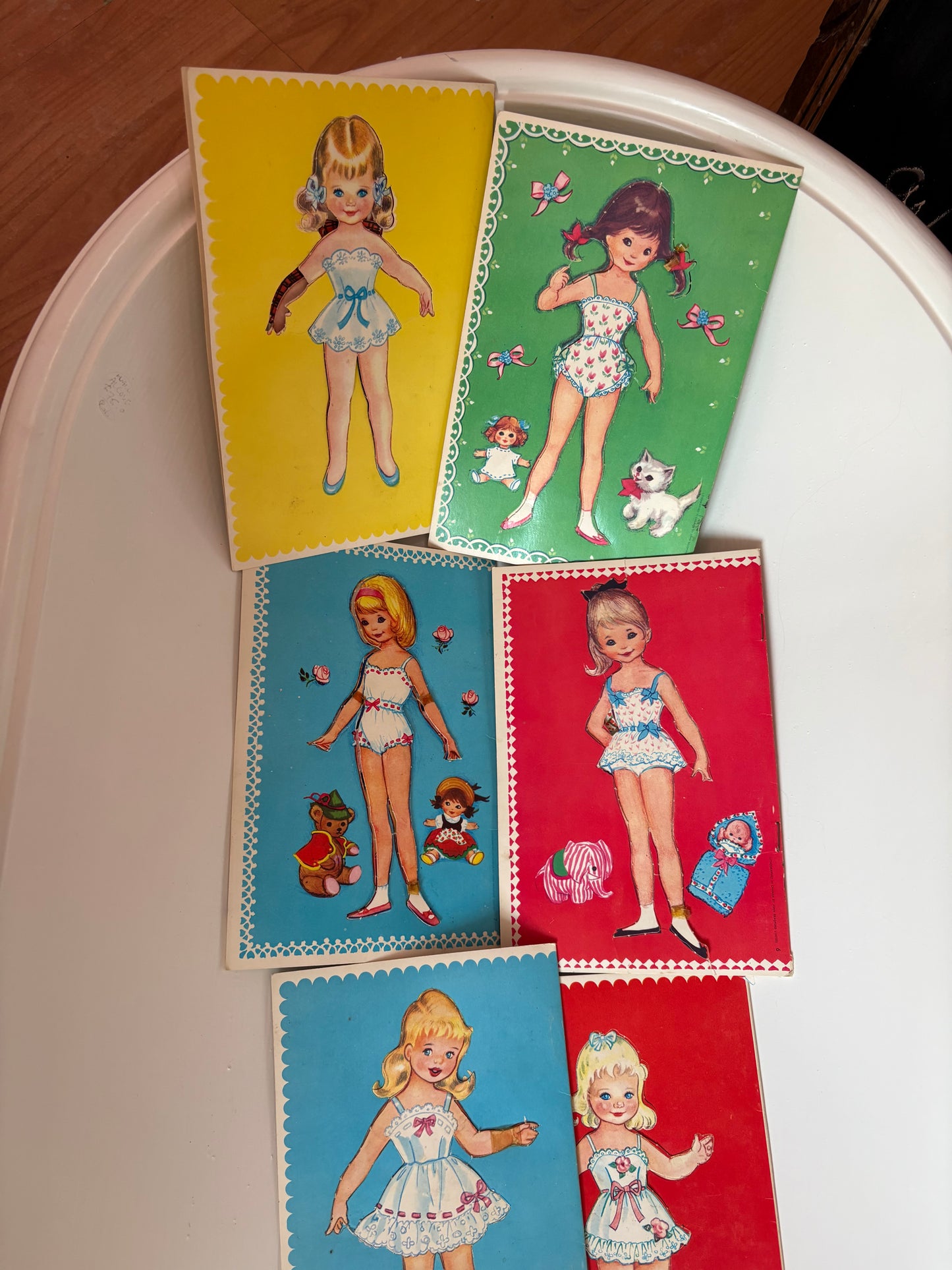 Little Miss Moppet box of cutout cards