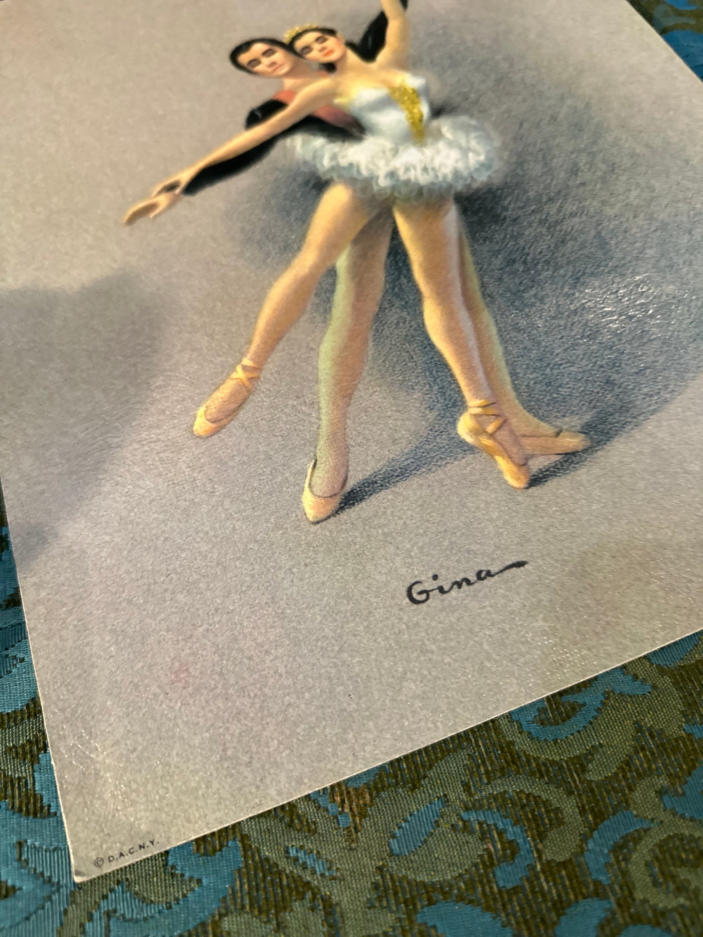 Gina mid century Ballet Art #2