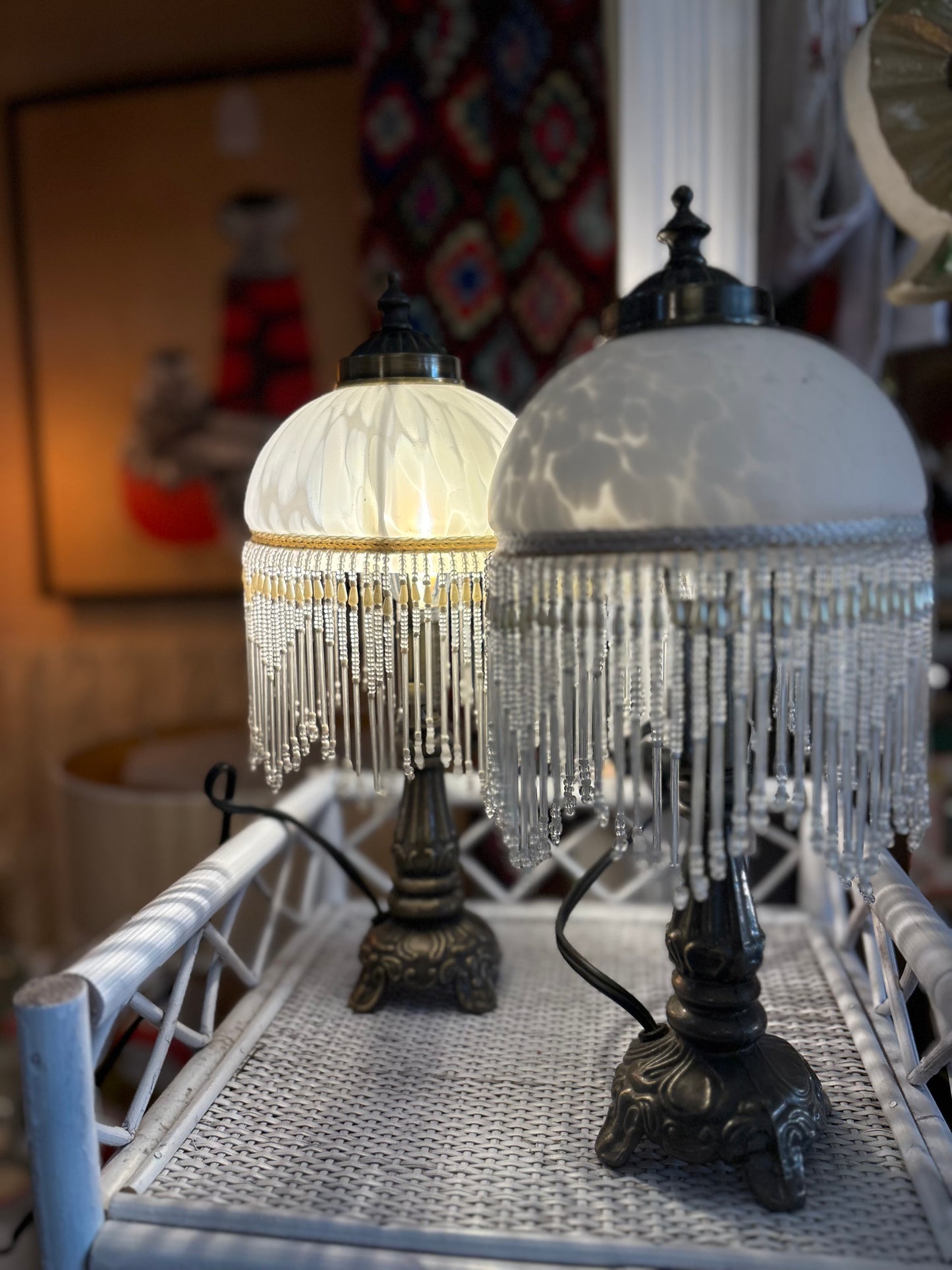 Beaded Lamps